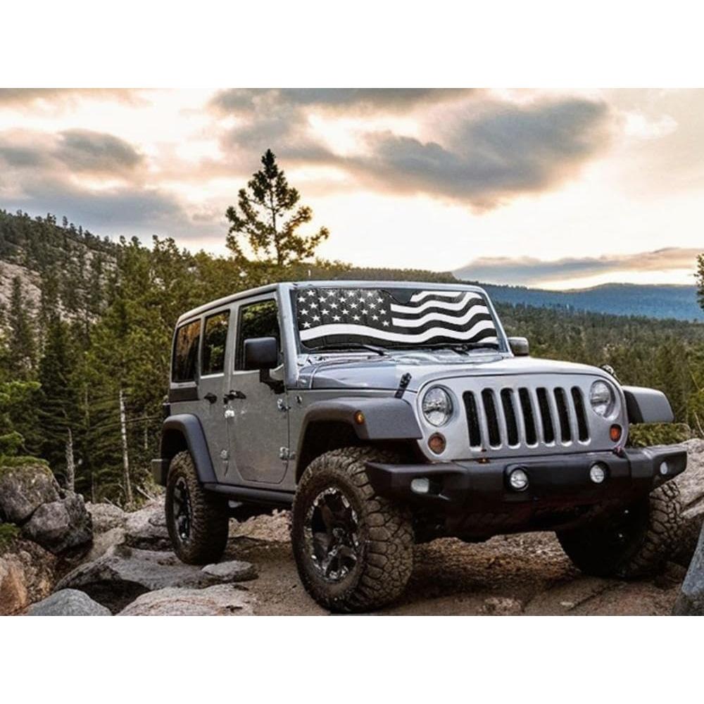 Protector Solar Parabrisas Big Ant Wrangler 2007-2023 Negro