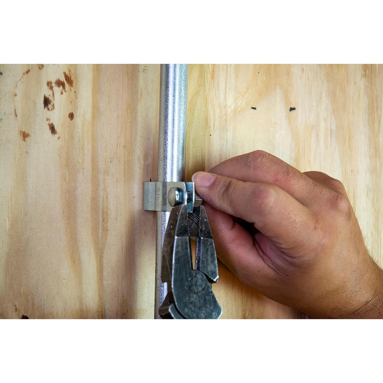 Placas de Clavo Halex 1.27 cm x 6.35 cm - 50 Piezas