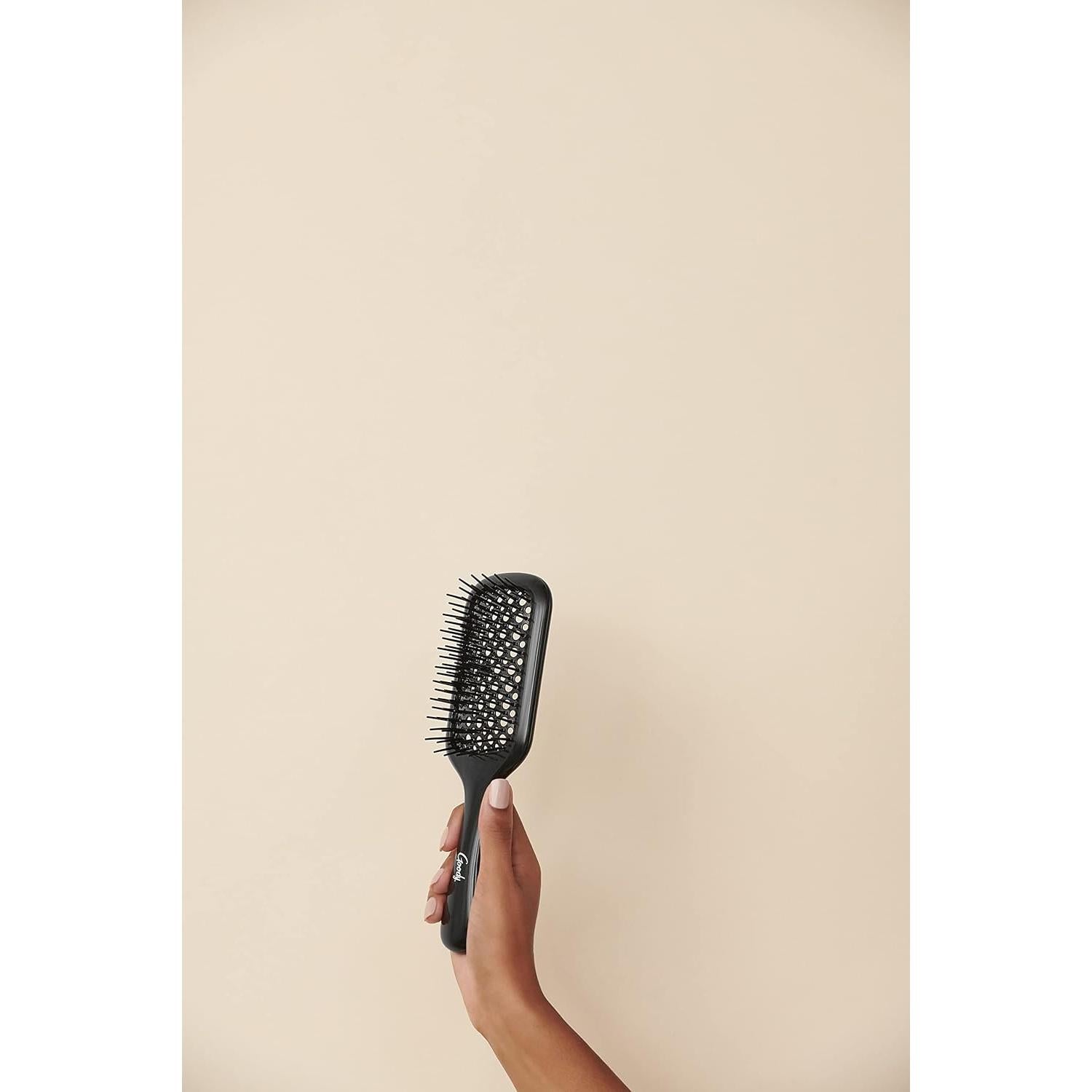 Cepillo Desenredante Ventilado Planet Goody Ocean Rescue - Negro