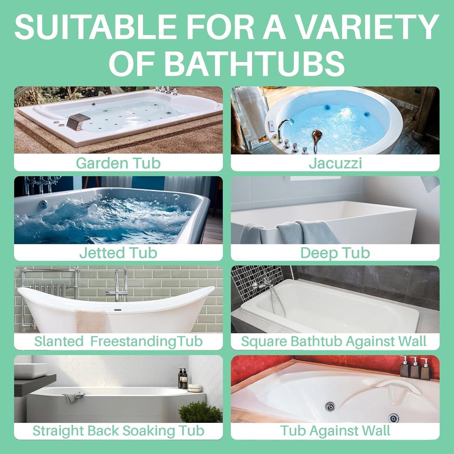 Almohada de Baño Completo Olaemuo con Cojín Lumbar Verde