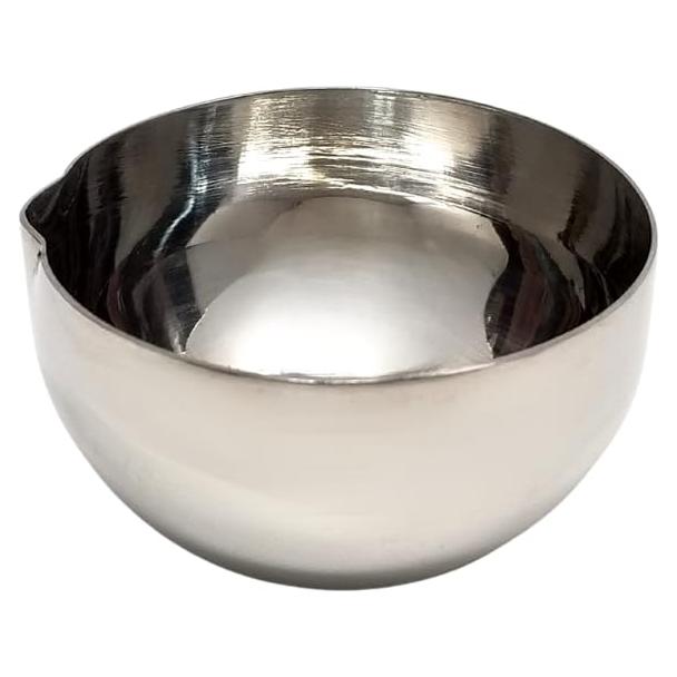 Multipurpose Cups Spout Lip Stainless Steel Skincare & Makeup Mixing Bowls for Hair Color, Bleach, Dye, Coloring, Transfer Cosmetics Measuring Basins For Salon Spa or Home (50ml)