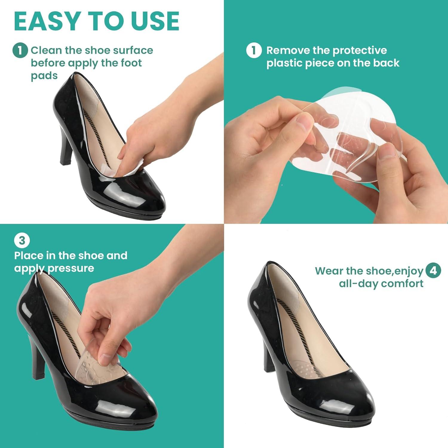 Almohadillas Metatarsales de Gel Welnove - Tamaño Grande