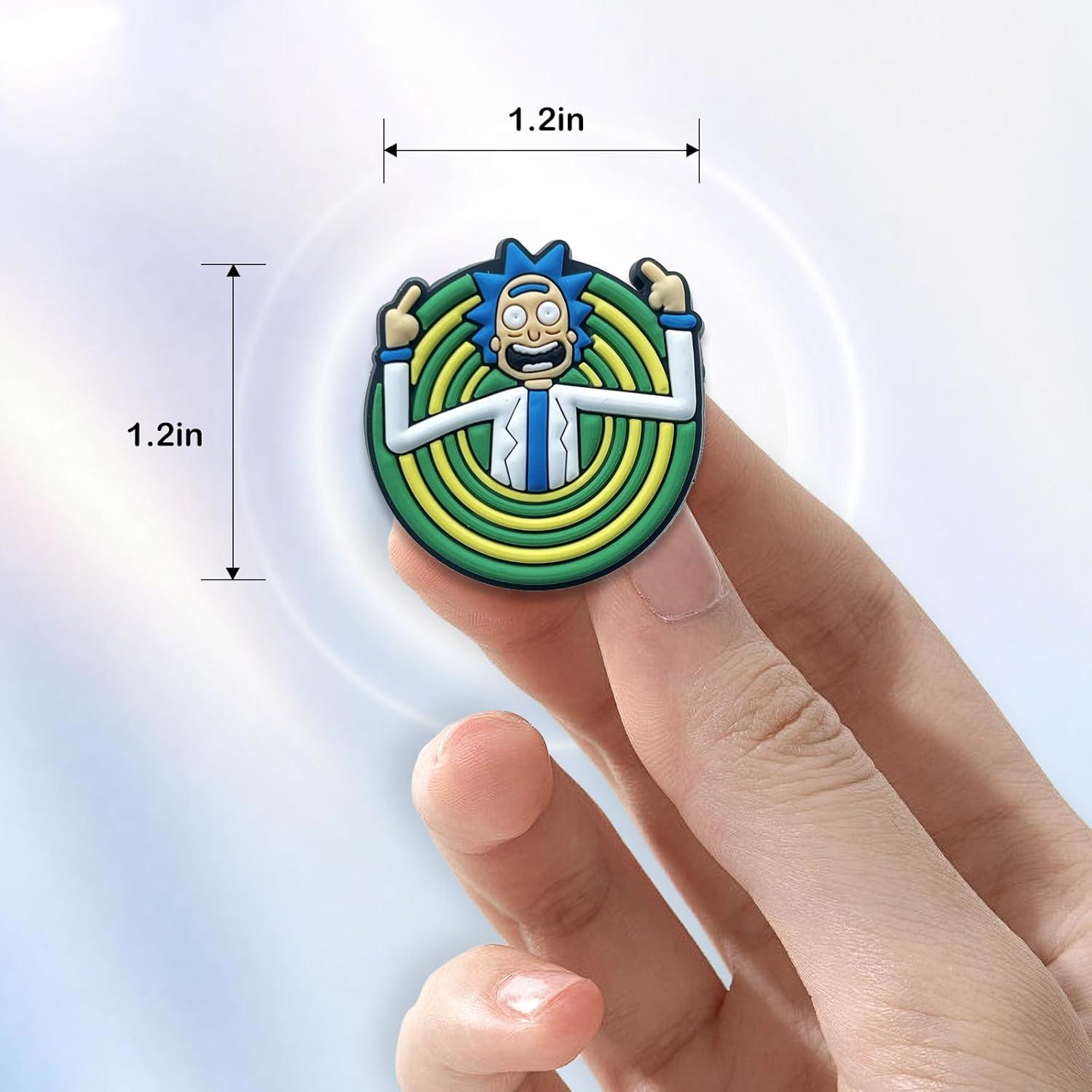 Encantos de Zapatos de Dibujos Animados 18 Piezas PVC