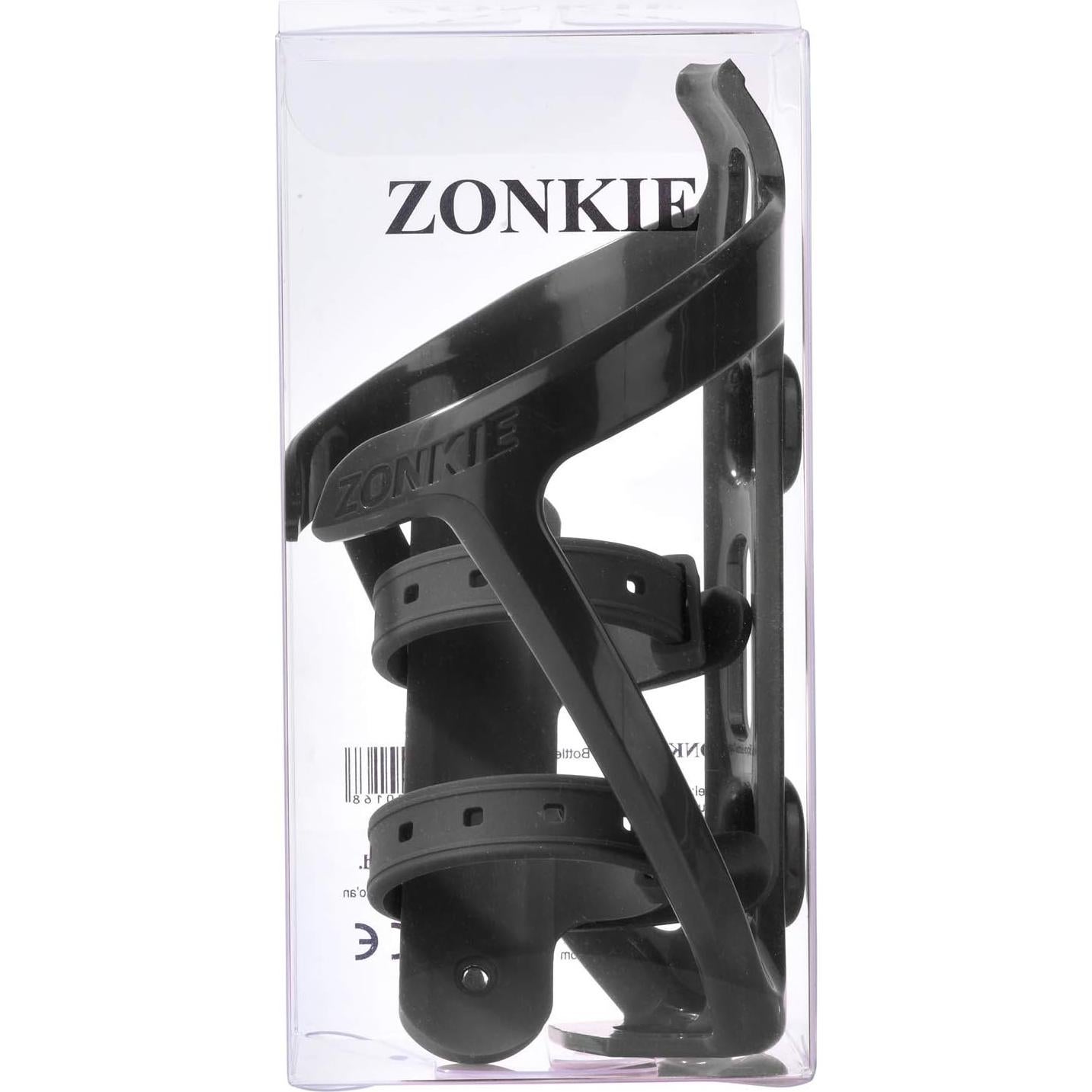 Soporte para Botellas de Bicicleta ZONKIE Negro - Instalación Rápida