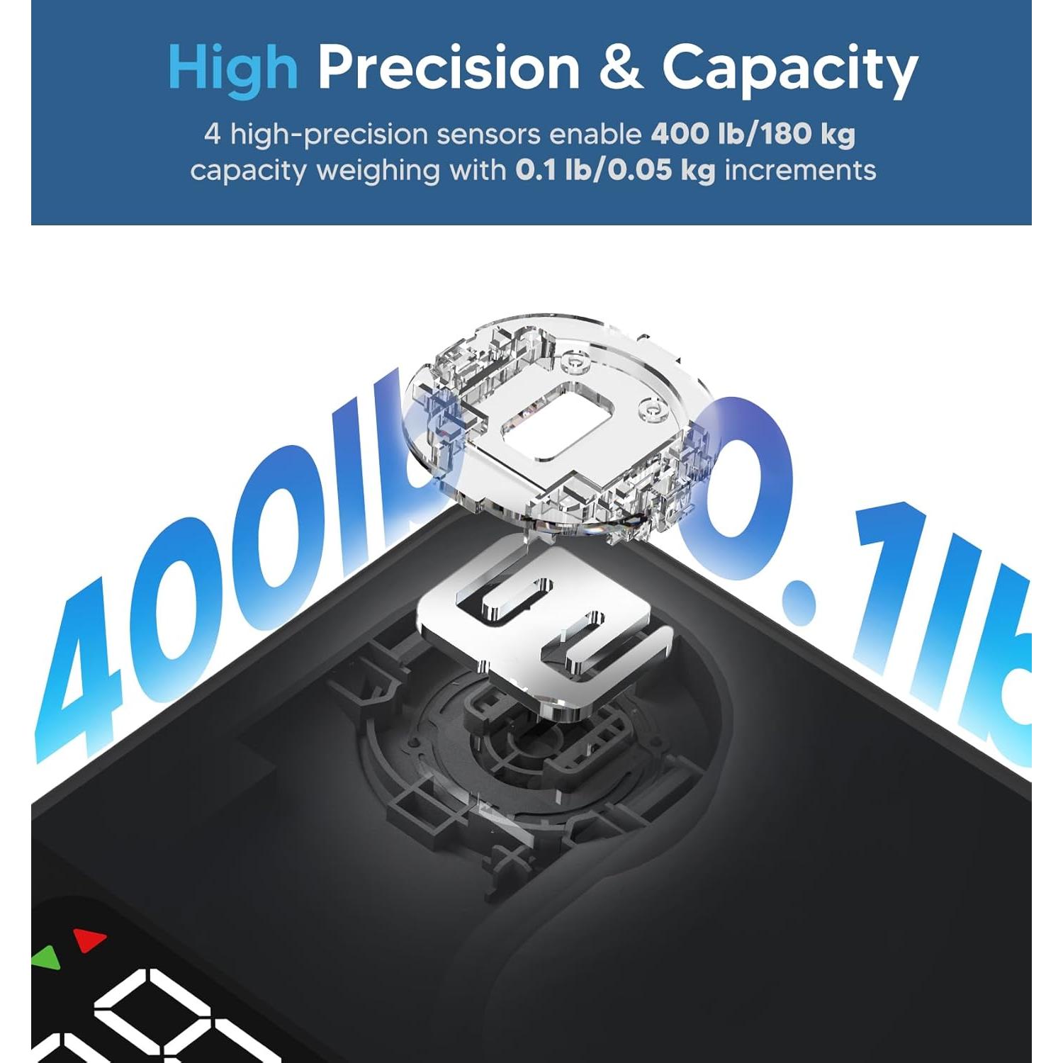 Báscula Inteligente GE CS20F para Peso Corporal 181 kg Bluetooth