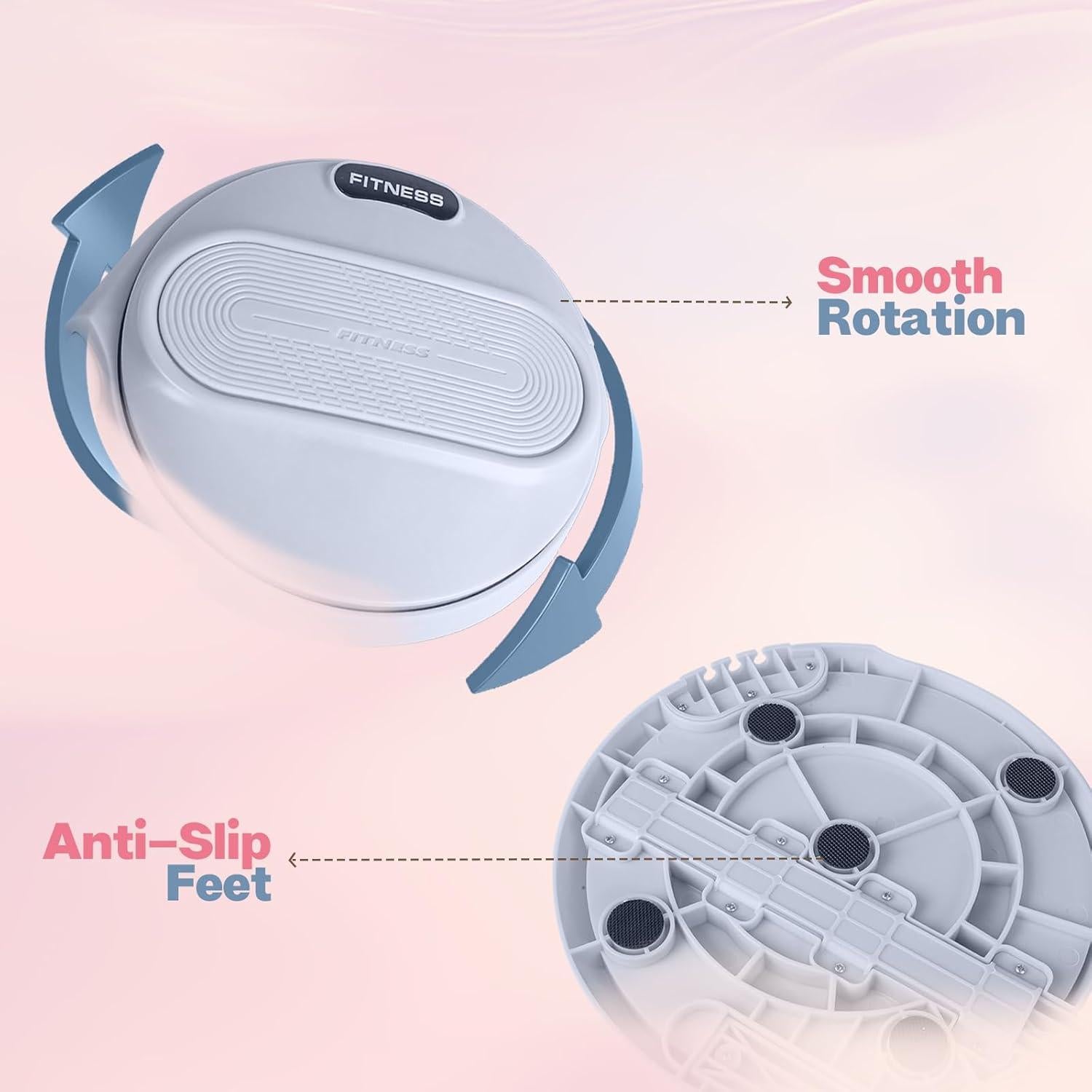Tablero Ab Twister kisnbld con Bandas de Resistencia - Ejercicio Cintura