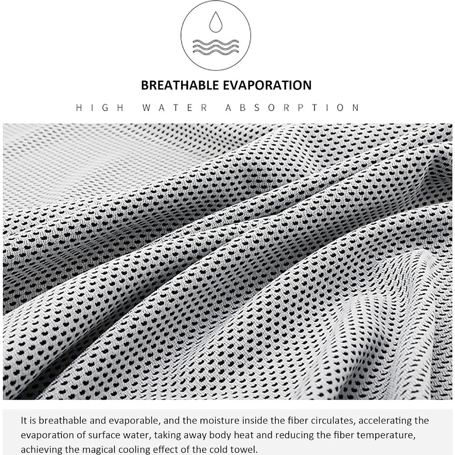 Paquete de 10 Toallas Enfriadoras Peicees 101.6x30.5 cm