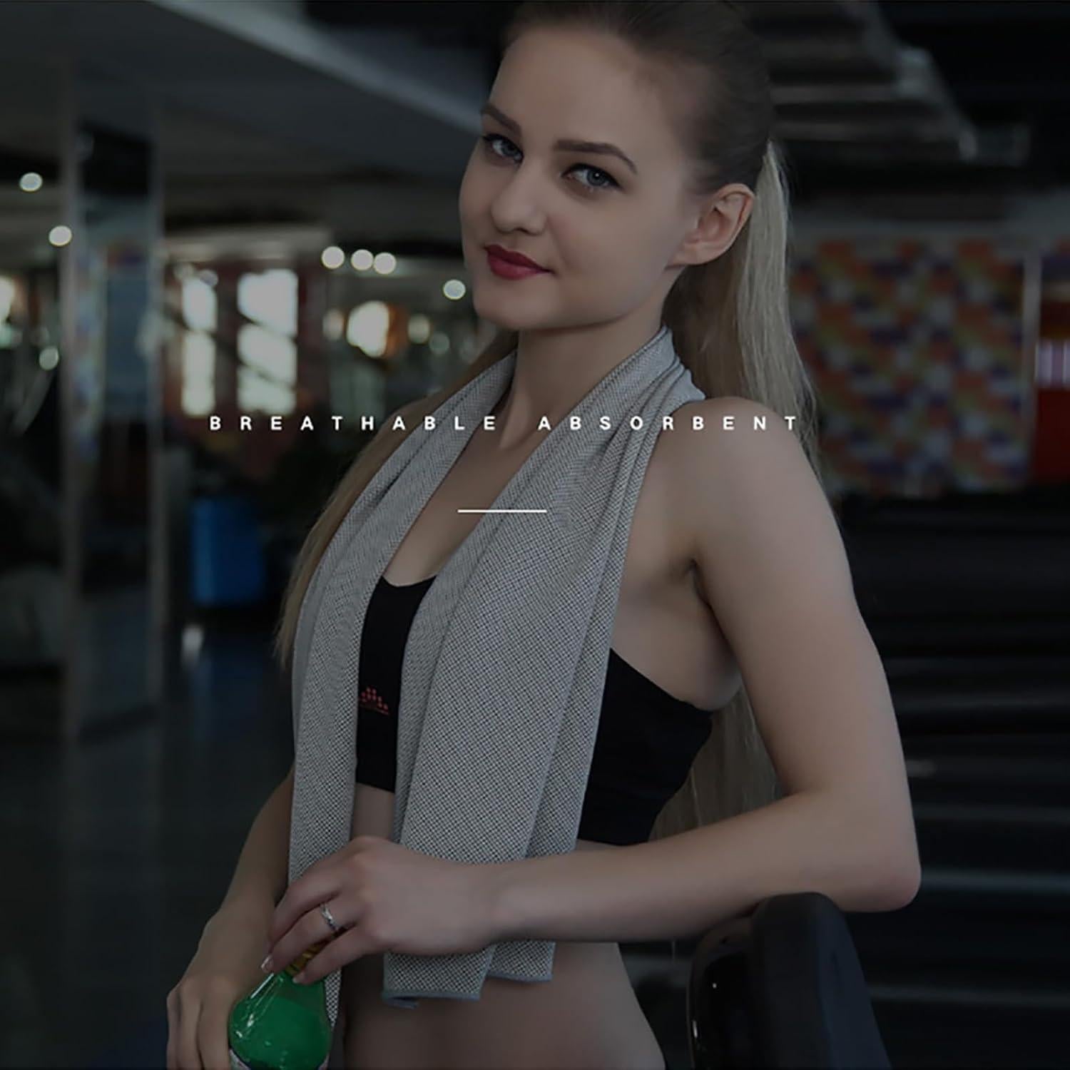 Paquete de 10 Toallas Enfriadoras Peicees 101.6x30.5 cm