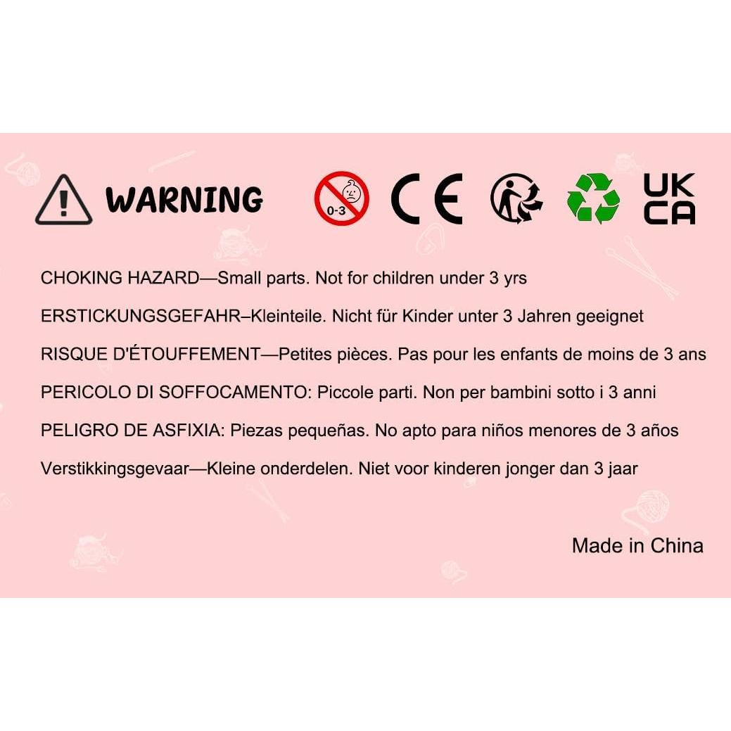 Juego de Agujas de Ganchillo Tunecino Aeelike - 23 Piezas 2-8 mm