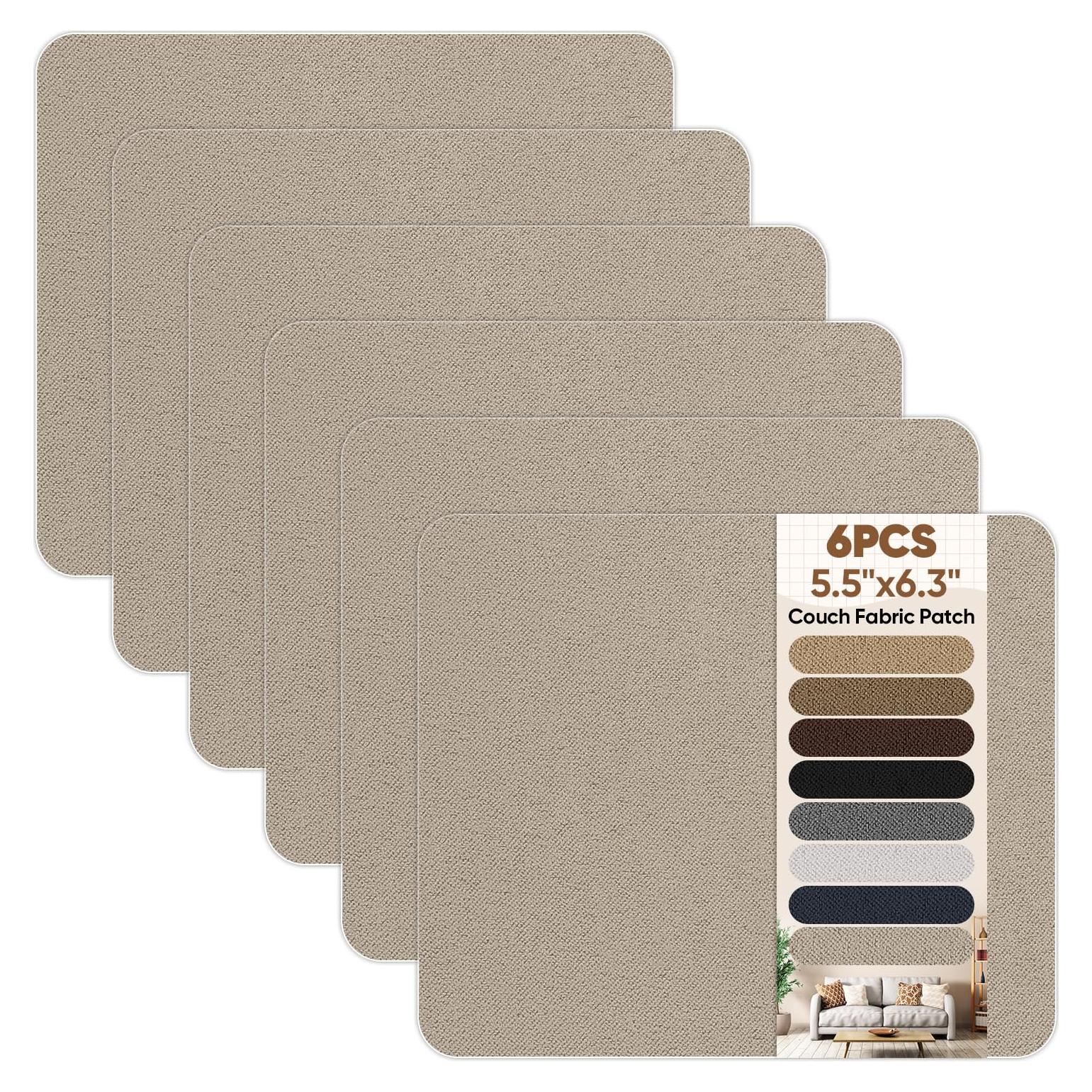 Kit de Parches Autoadhesivos Beige TYJLII para Sofá 6 Piezas