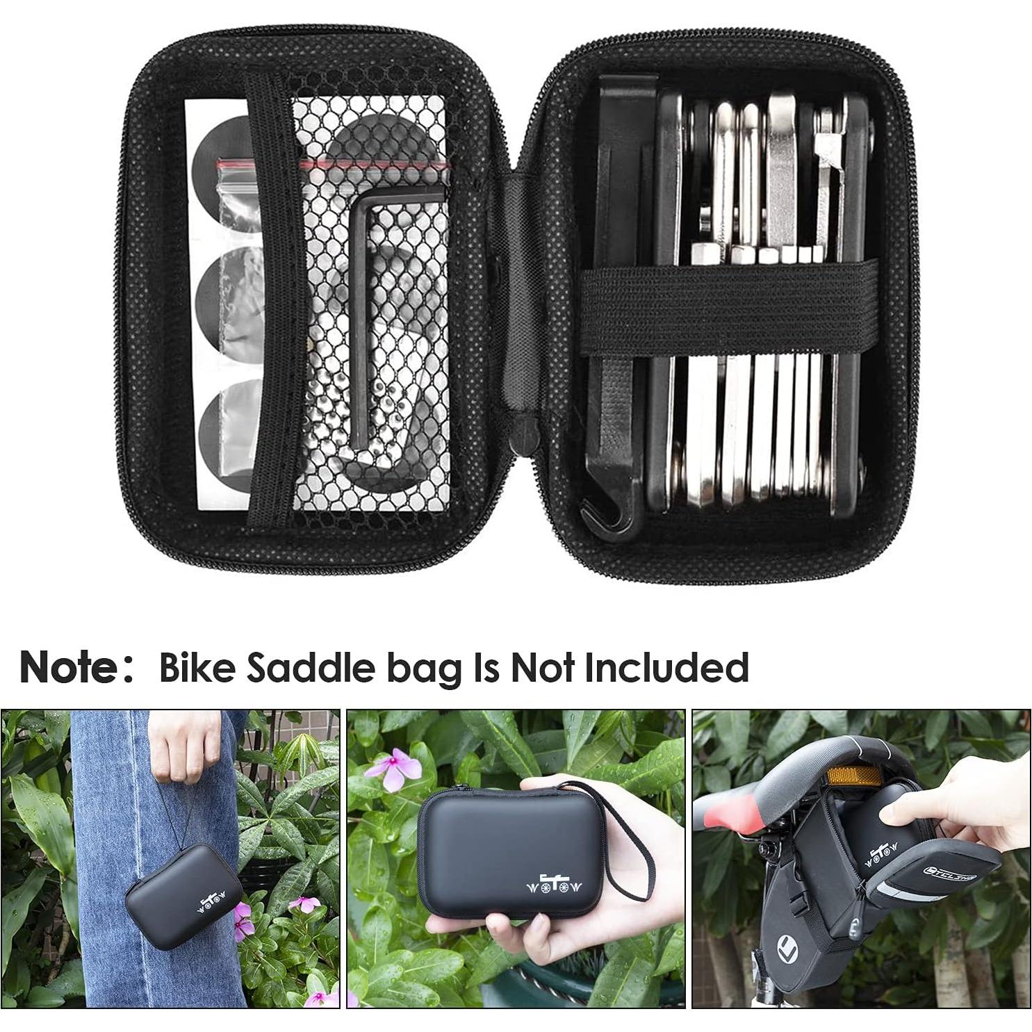 Kit de Herramientas WOTOW 16 en 1 para Bicicletas - Multiherramienta Compacta