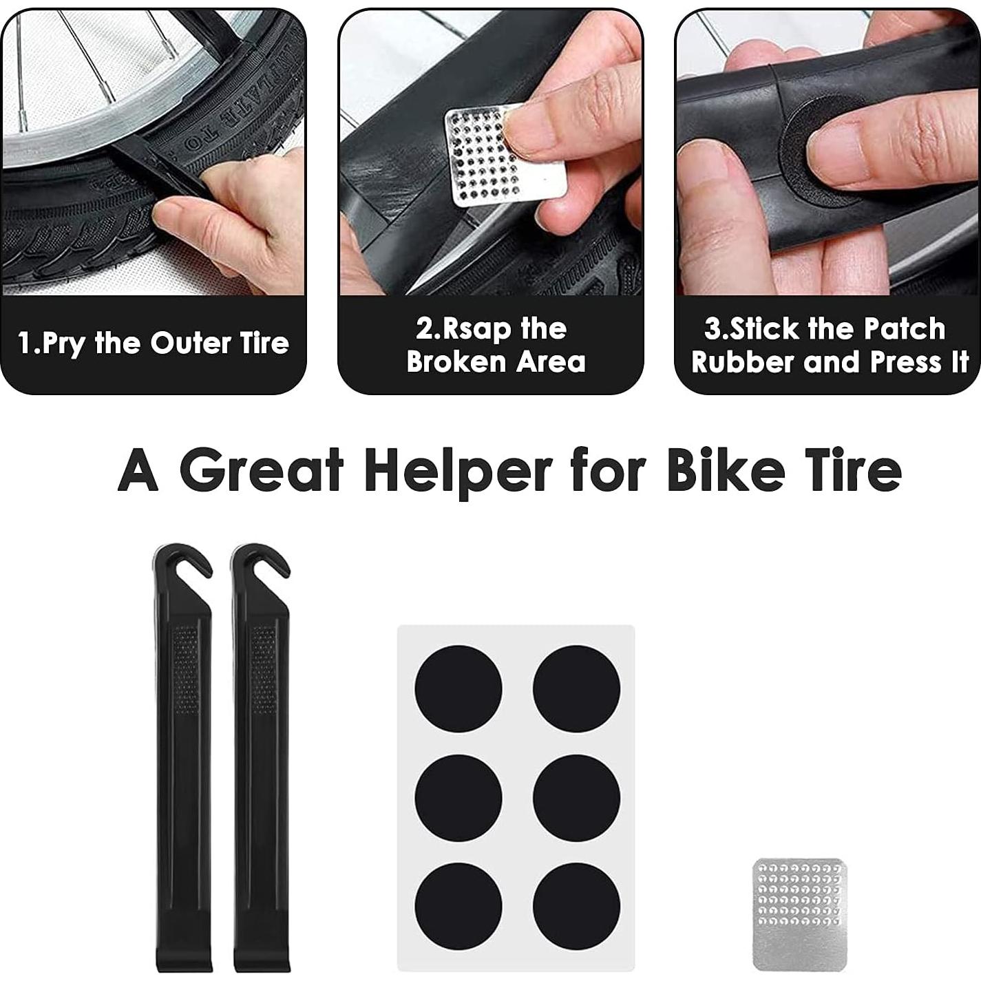 Kit de Herramientas WOTOW 16 en 1 para Bicicletas - Multiherramienta Compacta