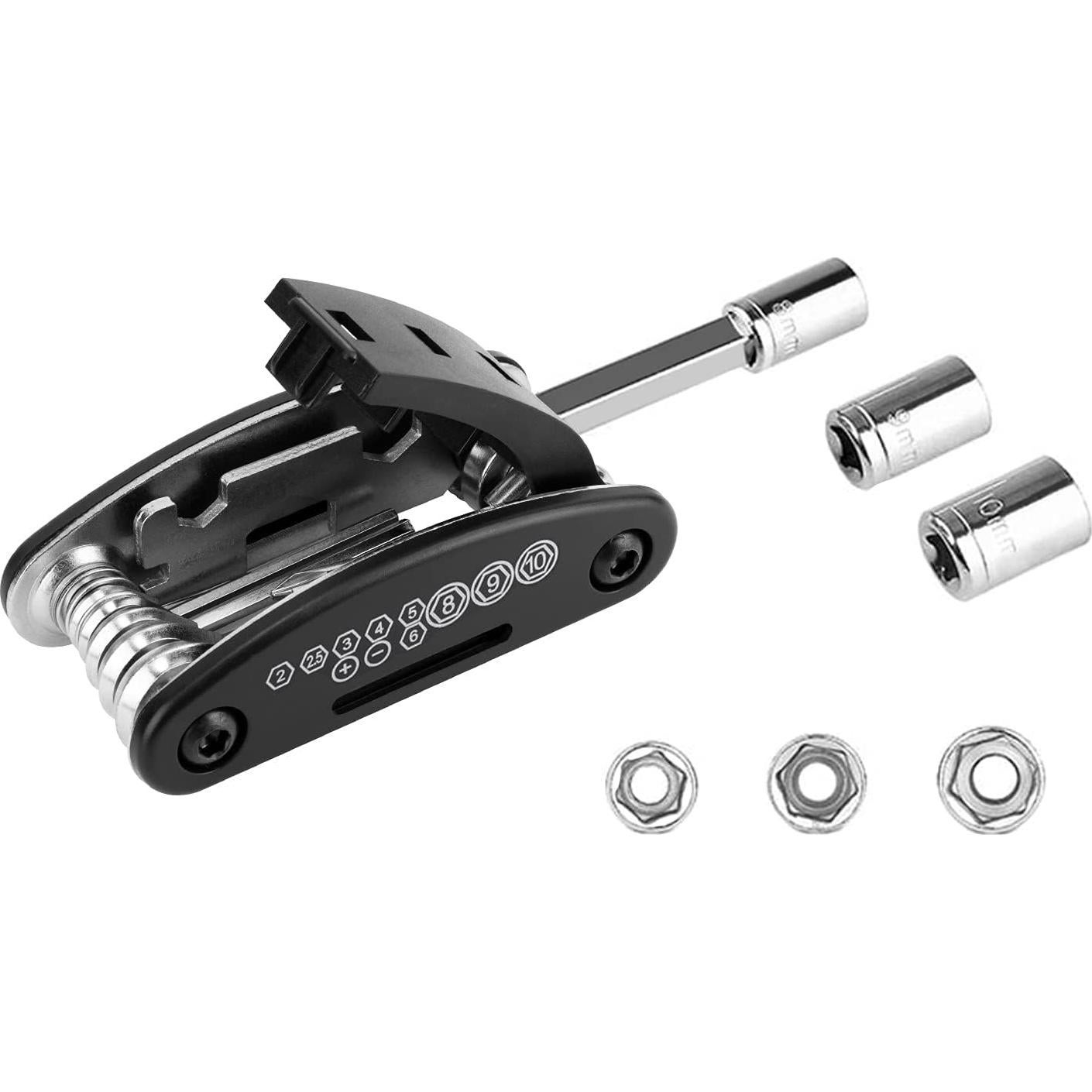 Kit de Herramientas WOTOW 16 en 1 para Bicicletas - Multiherramienta Compacta