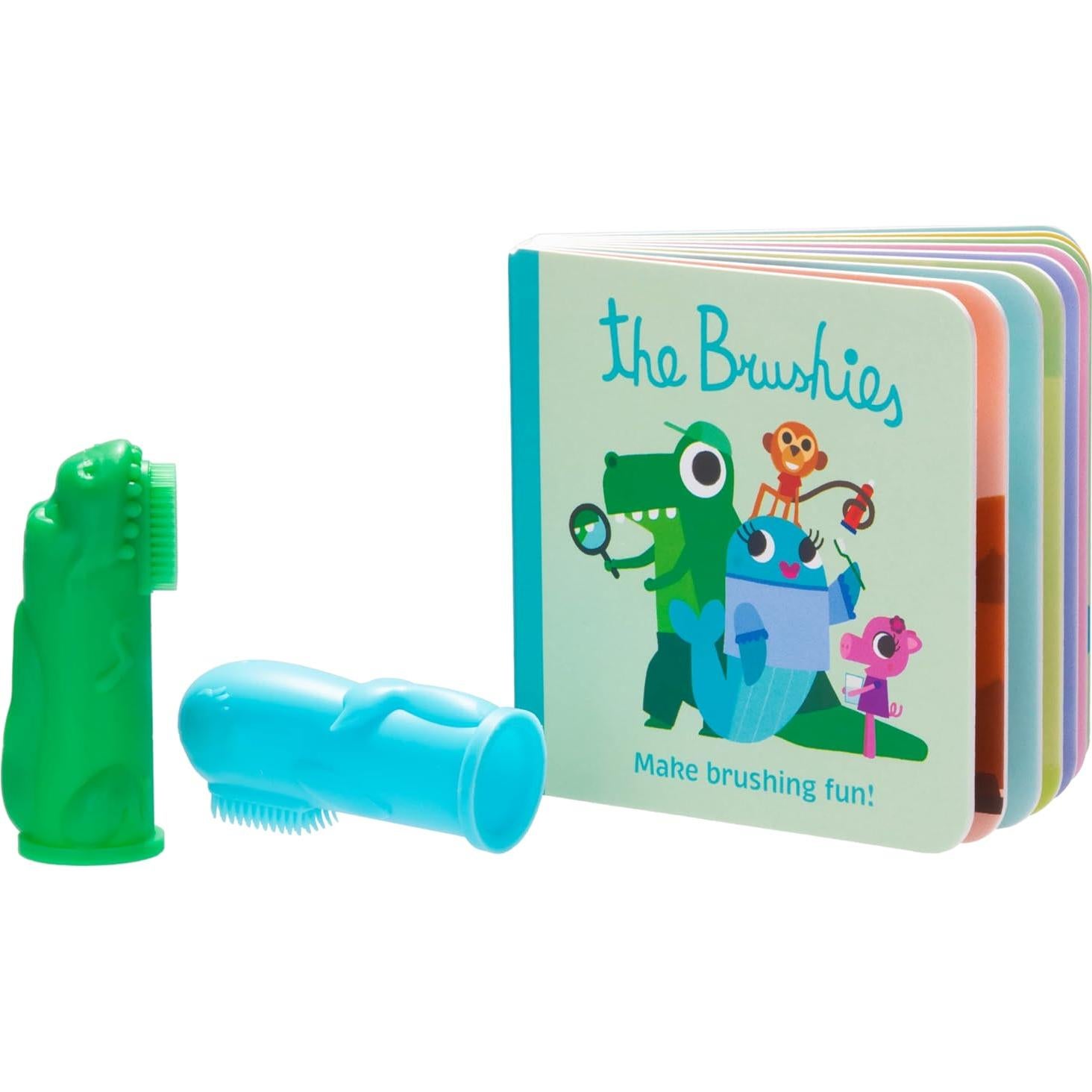 Cepillo de Dientes para Bebés Chomps & Willa 2-Pack + Libro