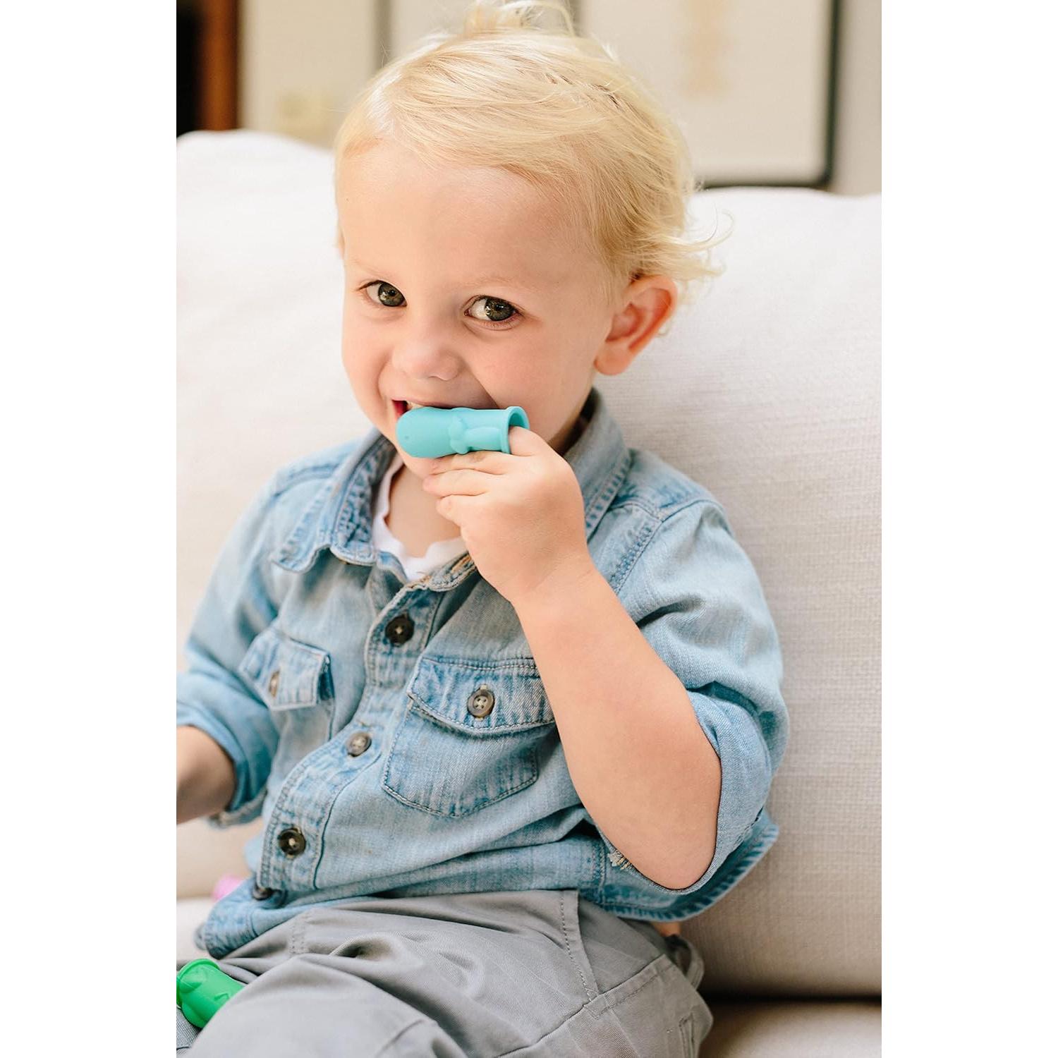 Cepillo de Dientes para Bebés Chomps & Willa 2-Pack + Libro