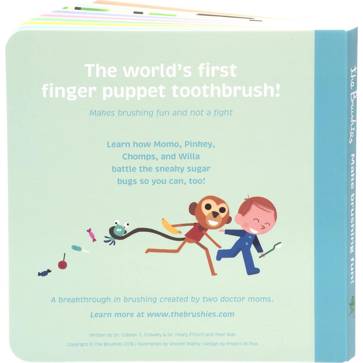 Cepillo de Dientes para Bebés Chomps & Willa 2-Pack + Libro