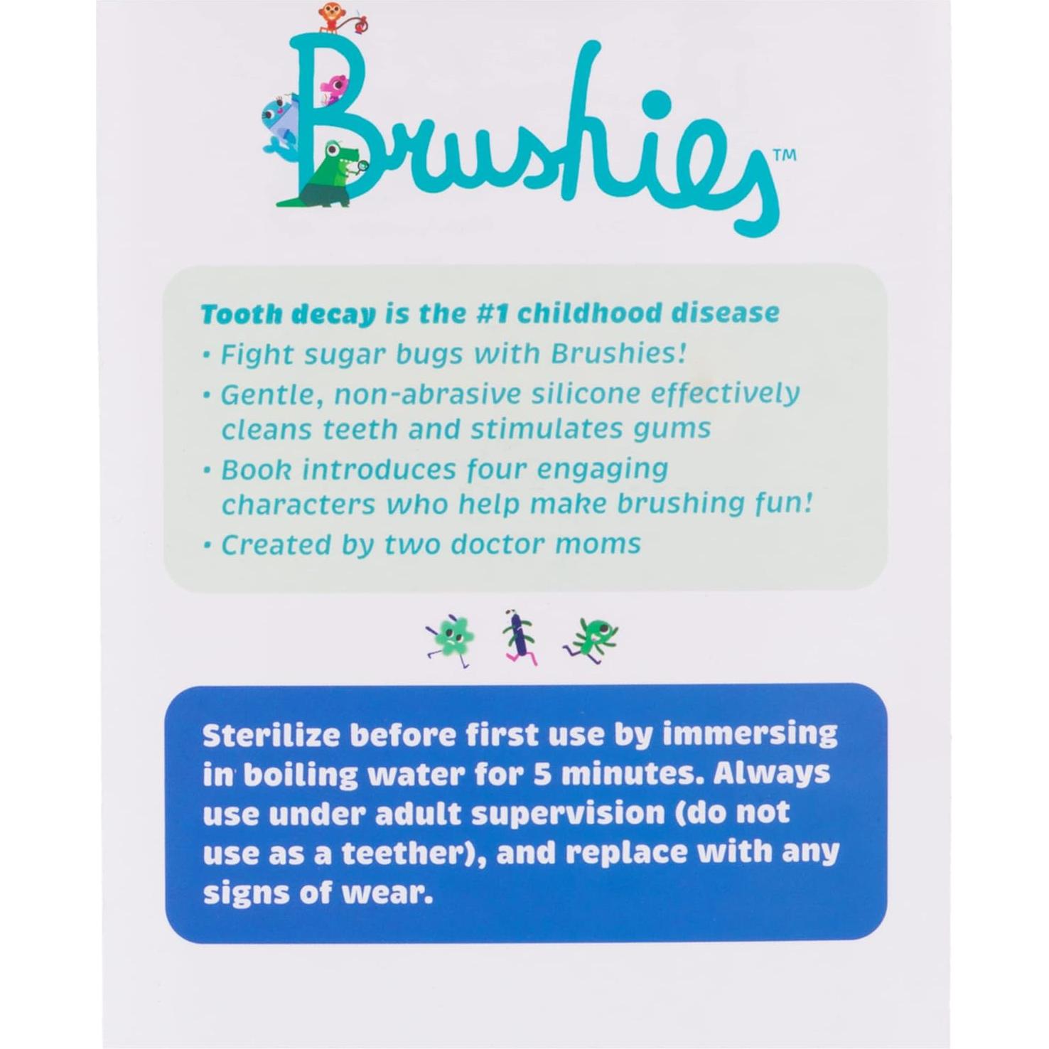 Cepillo de Dientes para Bebés Chomps & Willa 2-Pack + Libro