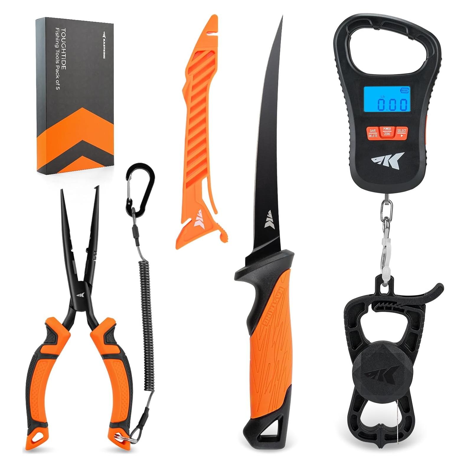 Kit de Herramientas de Pesca KastKing ToughTide 5 Piezas