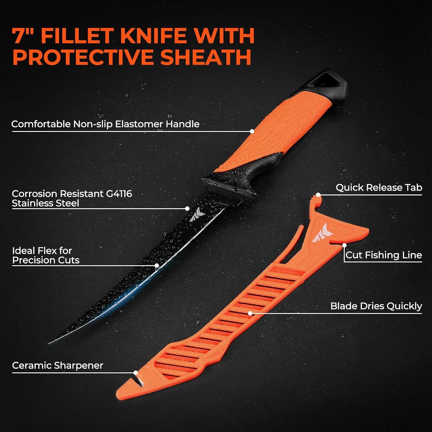 Kit de Herramientas de Pesca KastKing ToughTide 5 Piezas