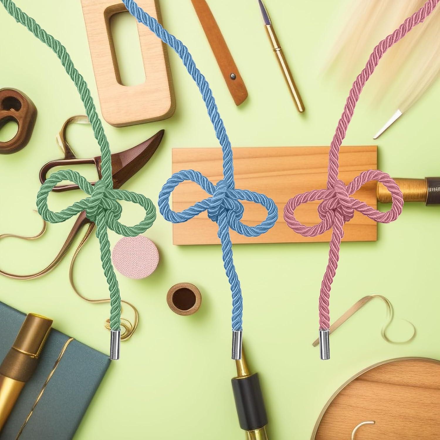 Cuerda de Nylon de Seda Suave WEGO 20m Rosa Claro Paquete de 2