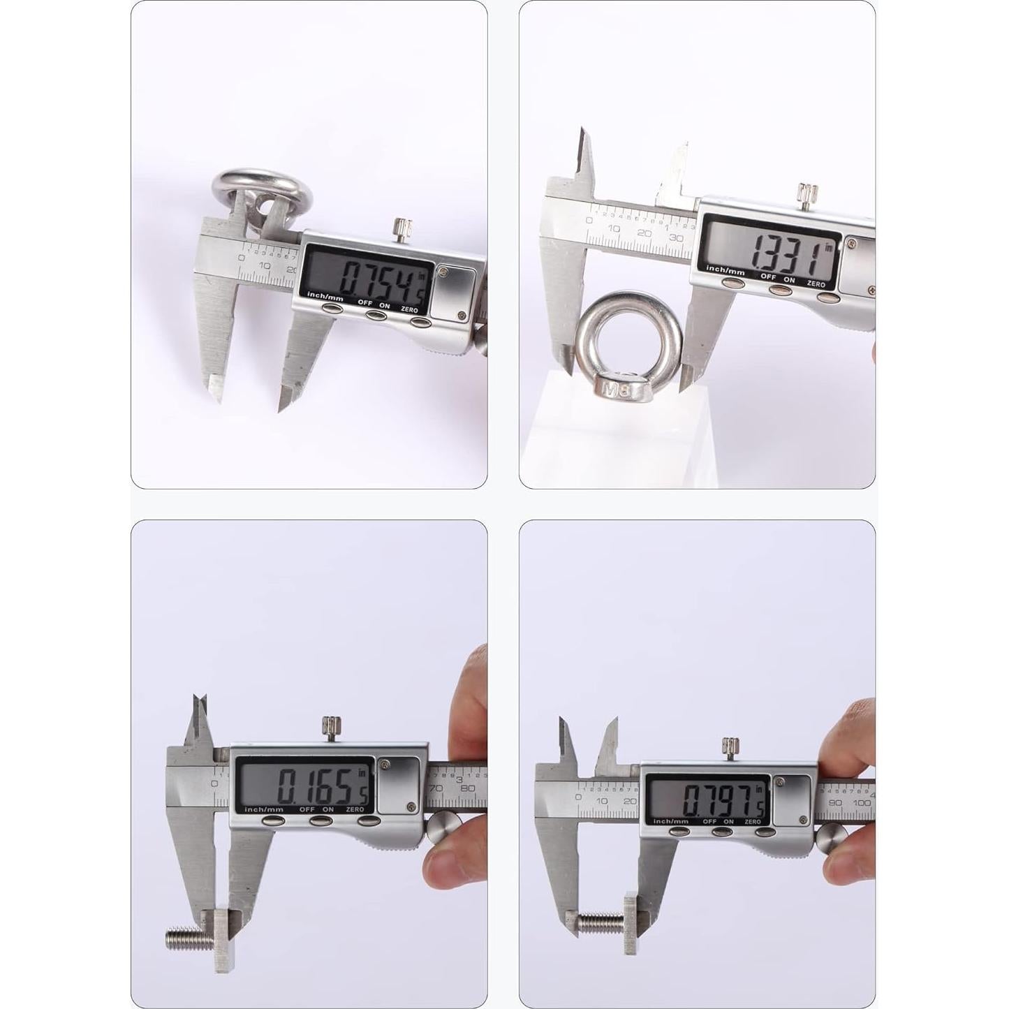 Ancla de Amarre T Track Mount Moroinriz M8x18mm Acero Inoxidable