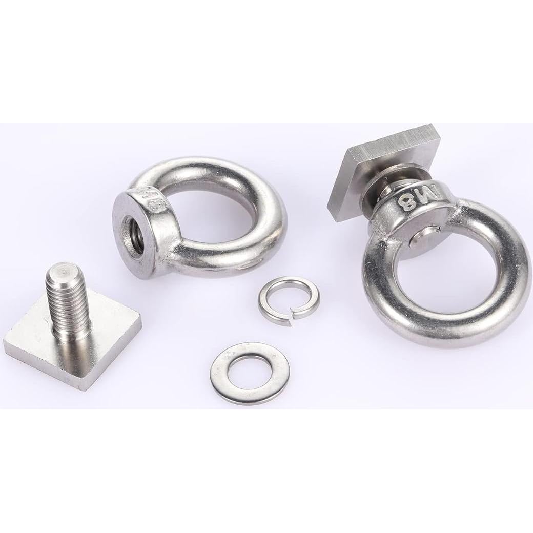 Ancla de Amarre T Track Mount Moroinriz M8x18mm Acero Inoxidable