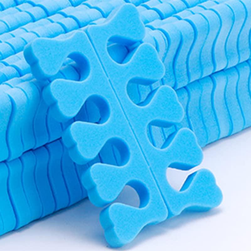 Separador de Dedos de Esponja 100pcs Agatige - Azul