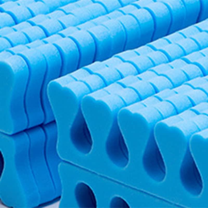 Separador de Dedos de Esponja 100pcs Agatige - Azul