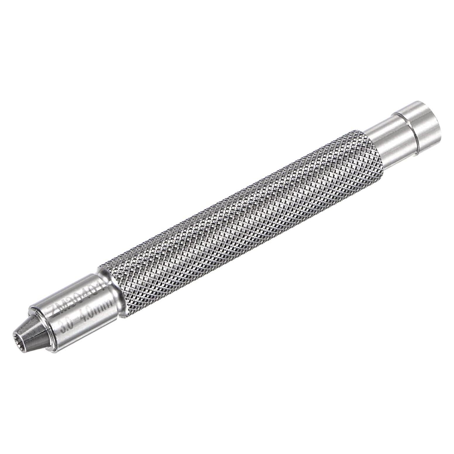 Enrollador de Corona de Reloj uxcell 4mm Acero Inoxidable