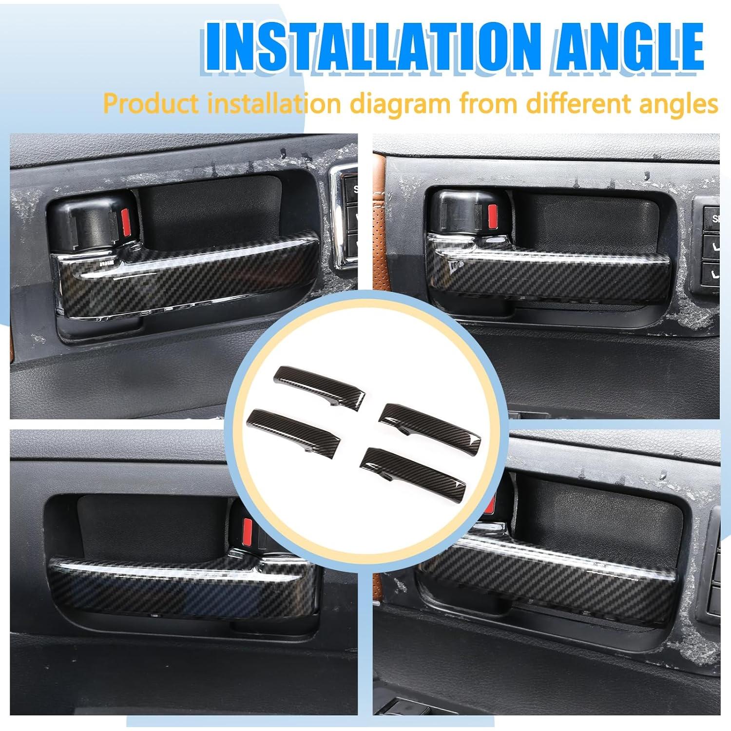 Cubierta Decorativa Mango Interior Puerta Toyota Tundra 2007-2021