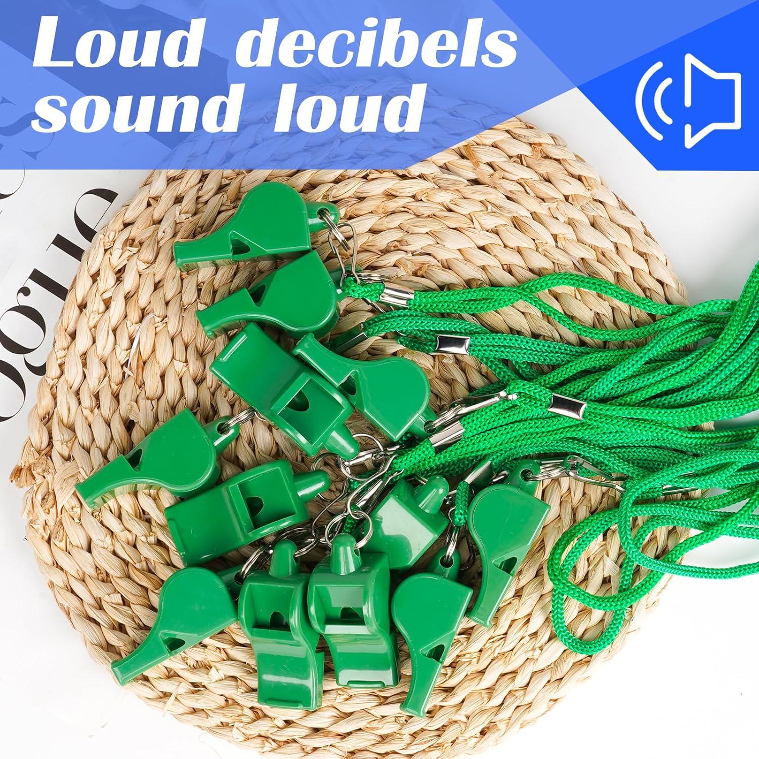 Set de 12 Silbatos Profesionales LIANGYUNZE con Cordón