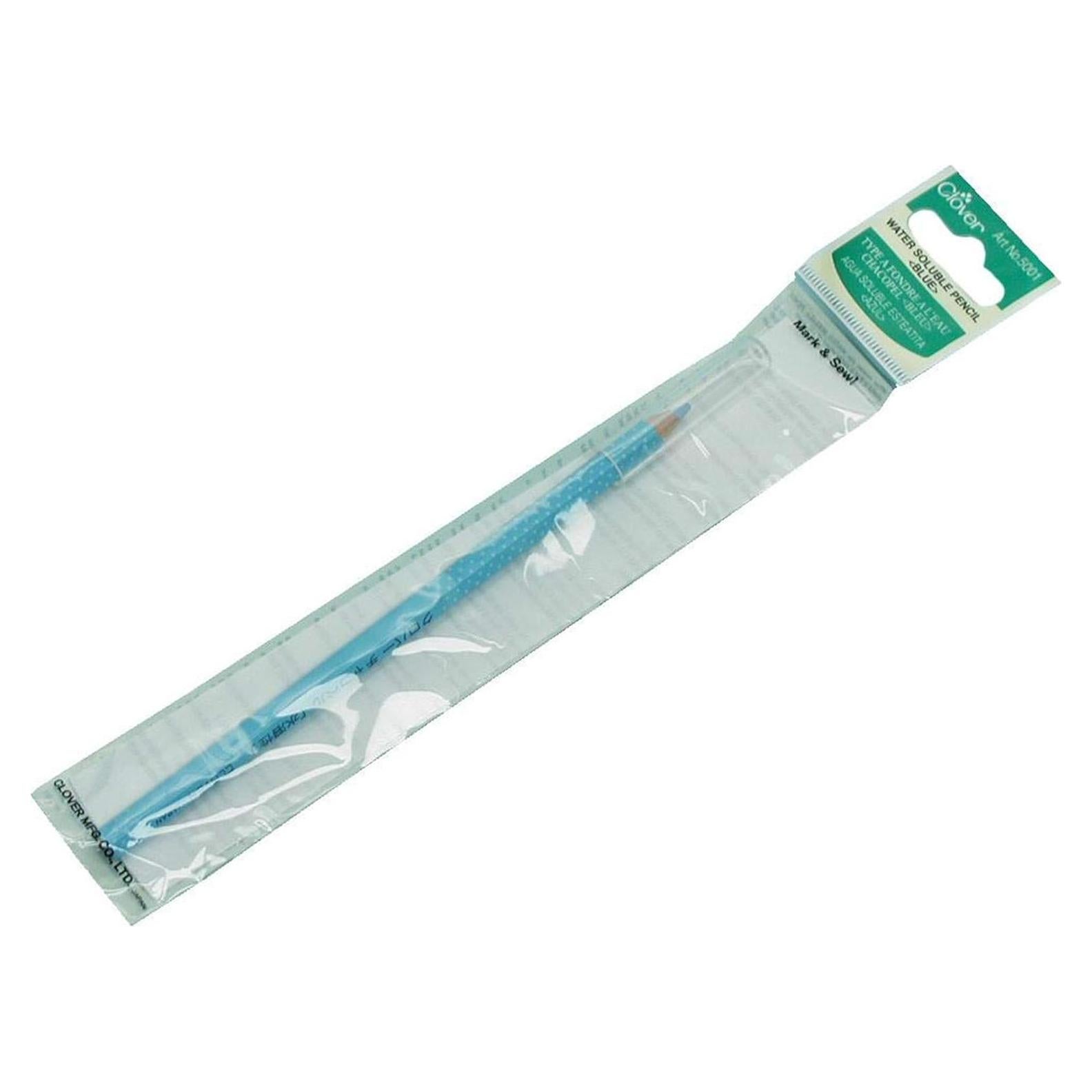 Lápiz soluble en agua Clover Q5001 Azul 1 Cuenta