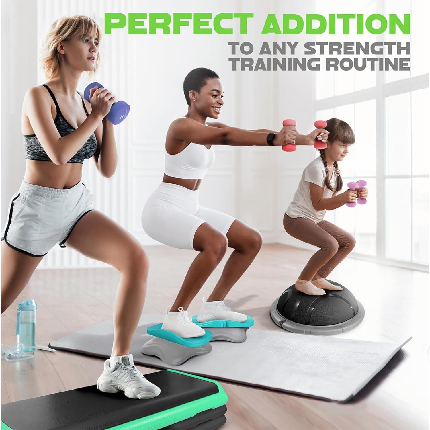 Pesas de Mano Neopreno Yes4All 1.36kg Par Antideslizantes