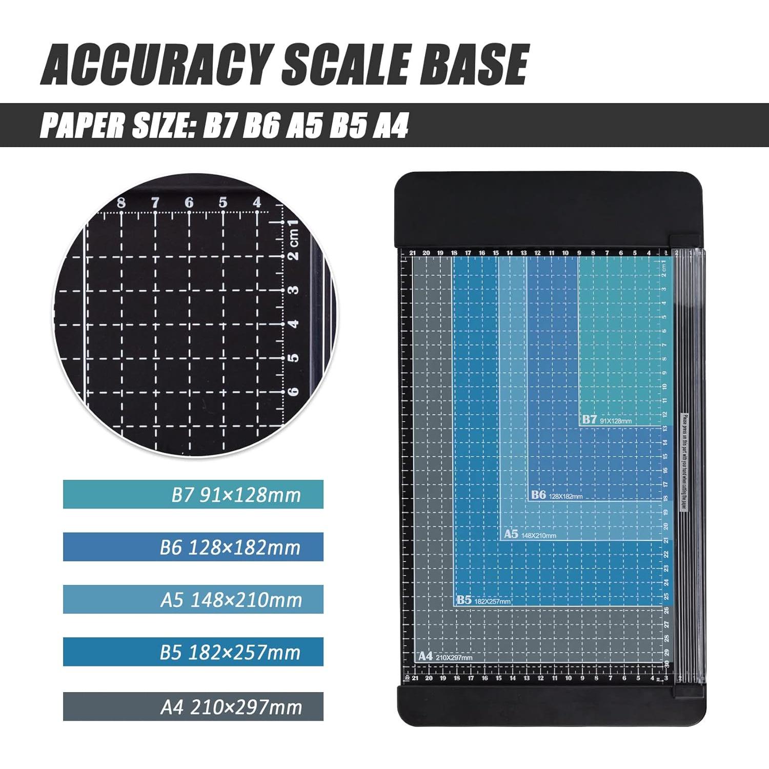 Cortadora de Papel TIANSE Guillotina 30.48 cm Metal A4