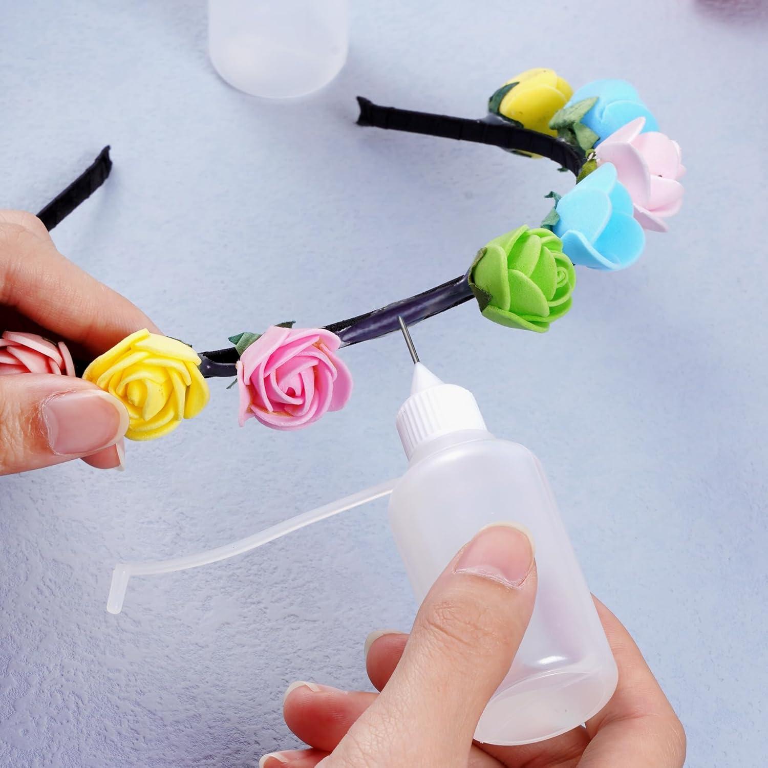 10 Botellas de Goteo de Pegamento Bantoye 30 ml Punta de Aguja