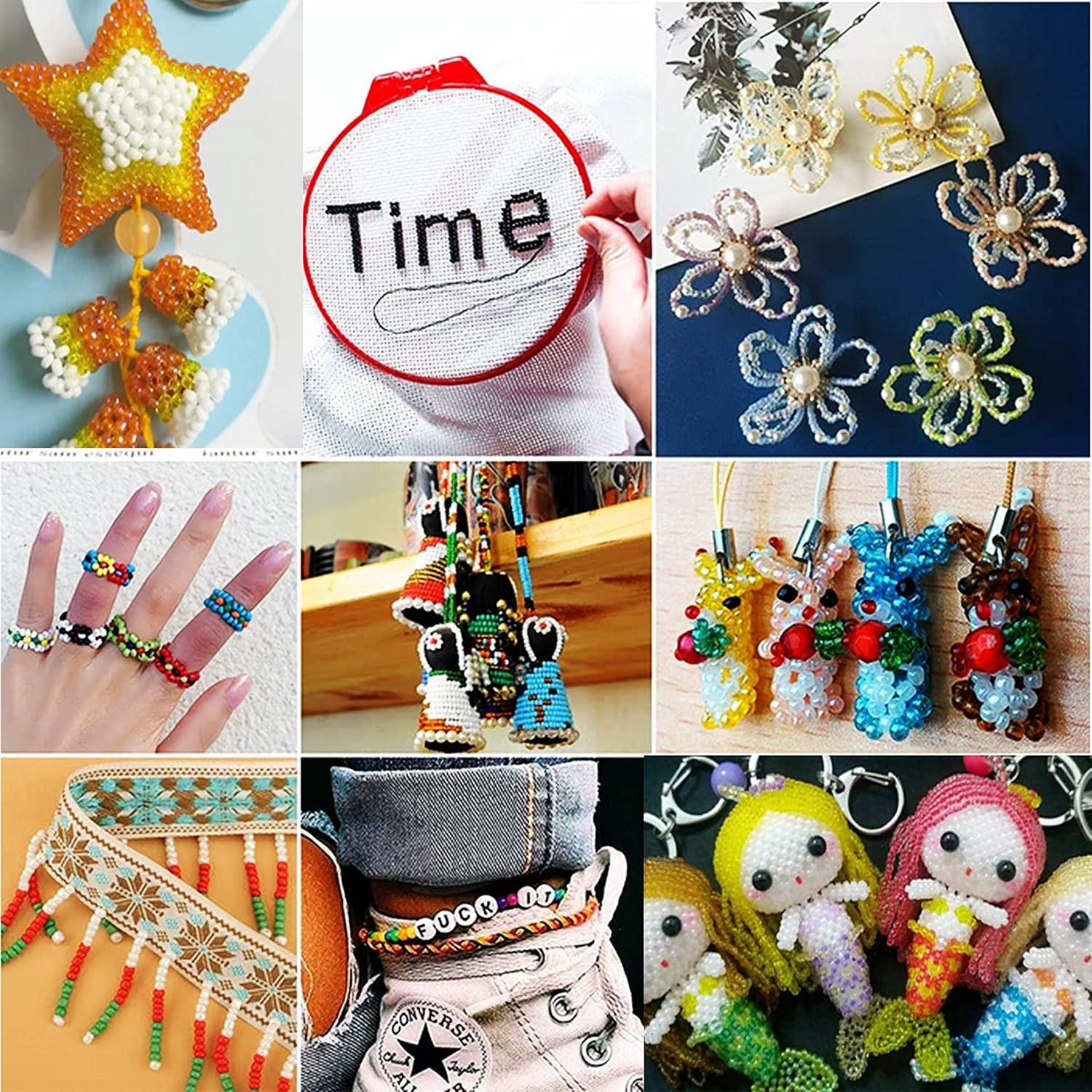 Kit de Perlas de Vidrio YITOHOP 18800 Piezas 3mm DIY Joyería