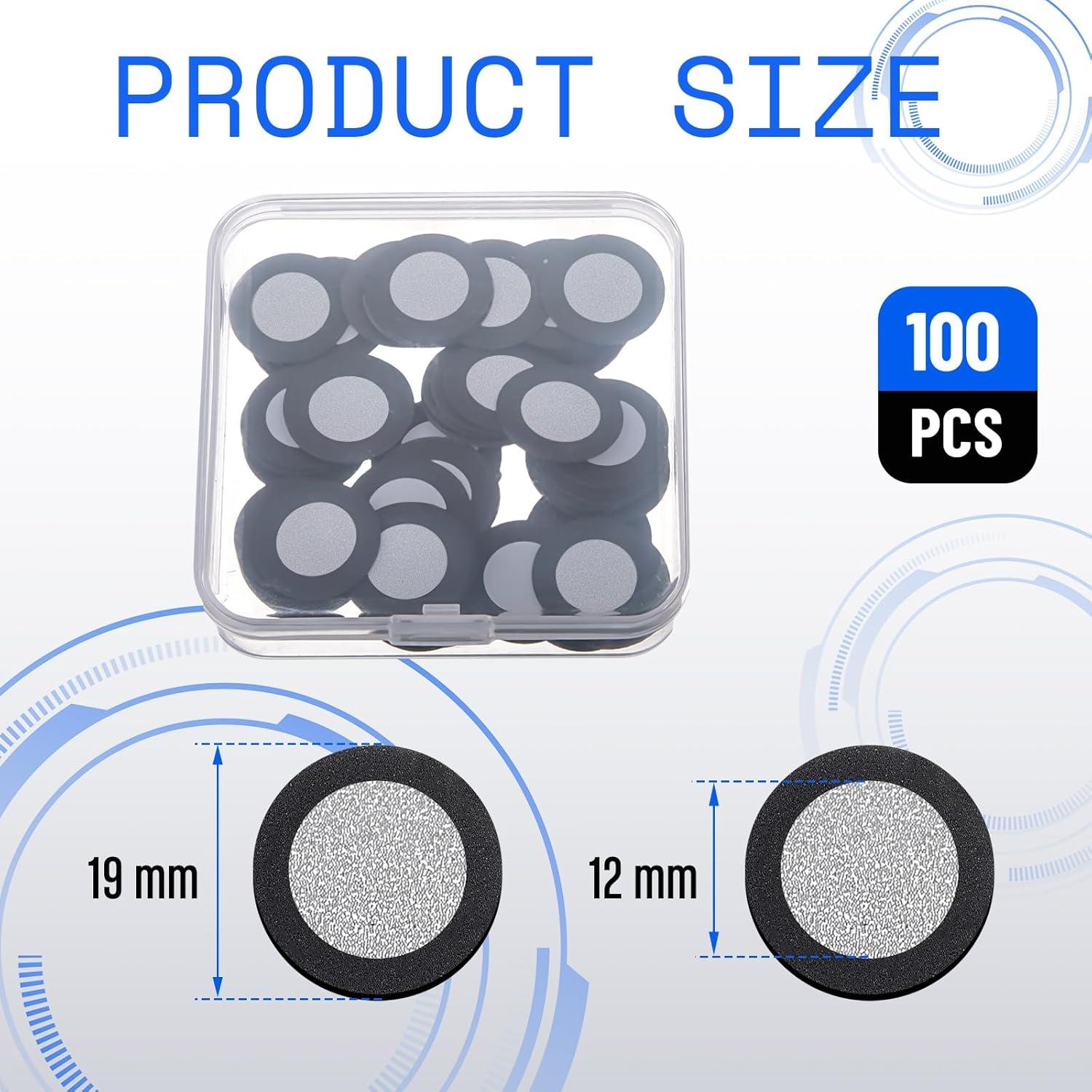 Puntos Magnéticos de Escaneo 3D Kingdder - 100 Pcs, 12mm/19mm