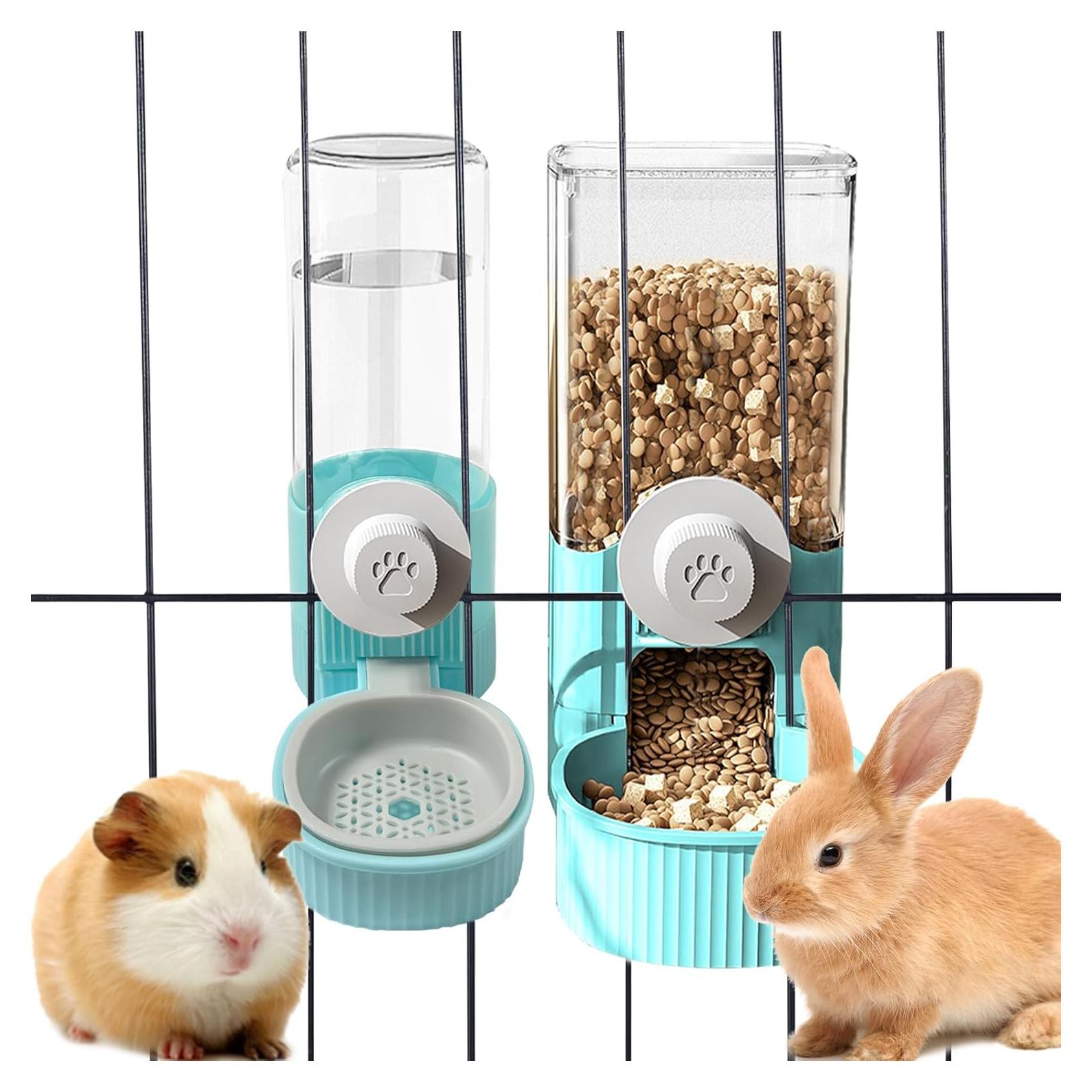 Dispensador Automático de Agua y Comida YumSur 41Oz Azul