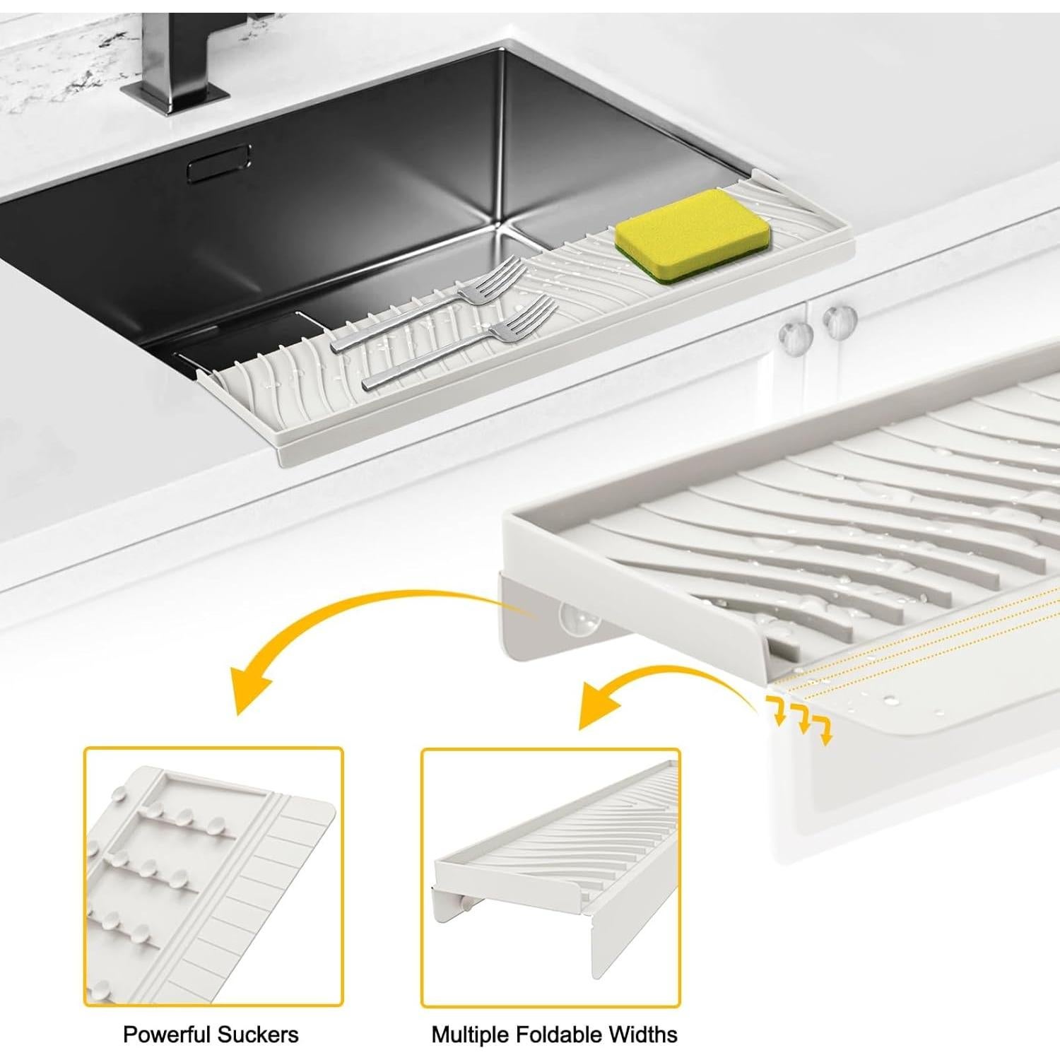 Protector de Borde de Silicona TIKNIK 50.8x10.16cm Beige