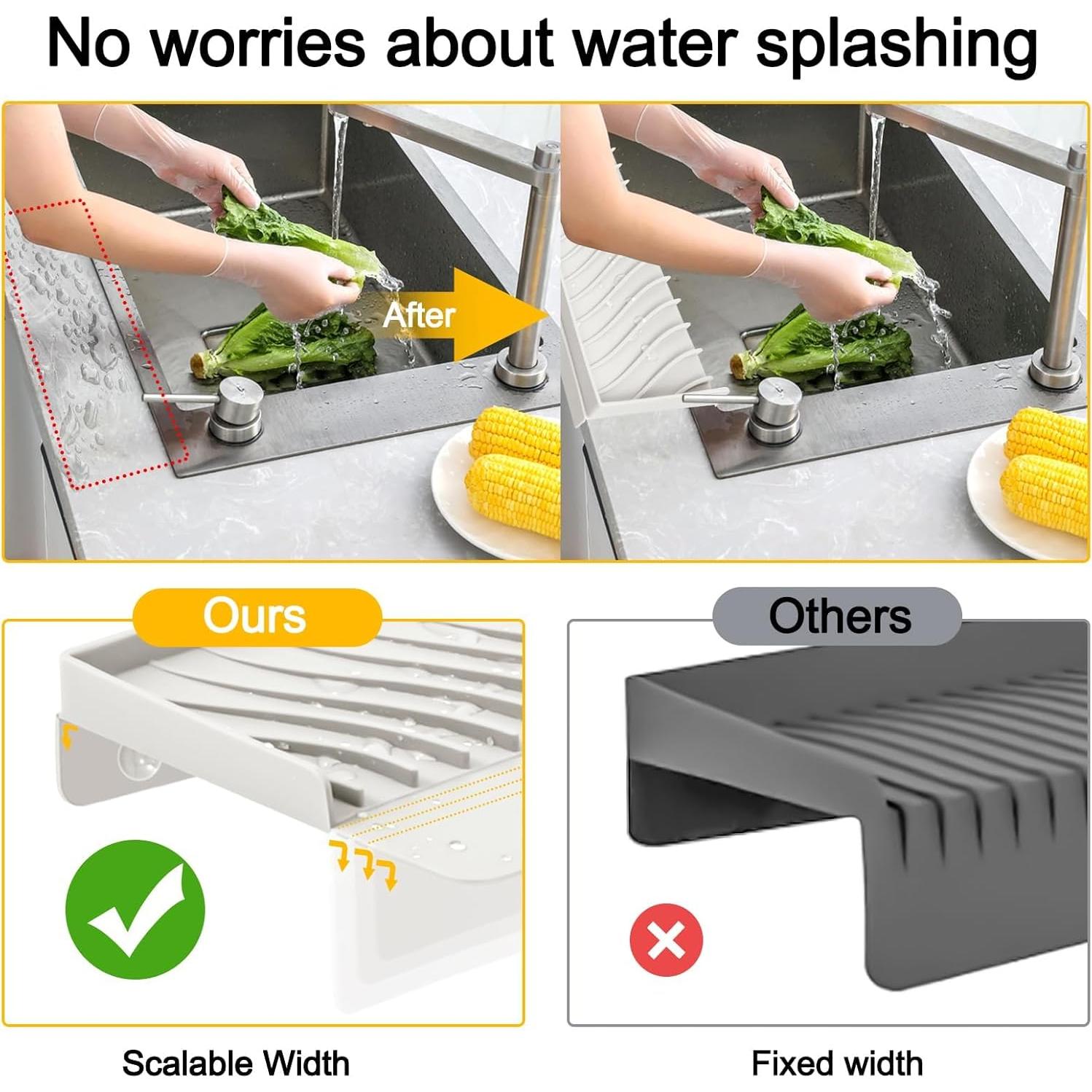 Protector de Borde de Silicona TIKNIK 50.8x10.16cm Beige