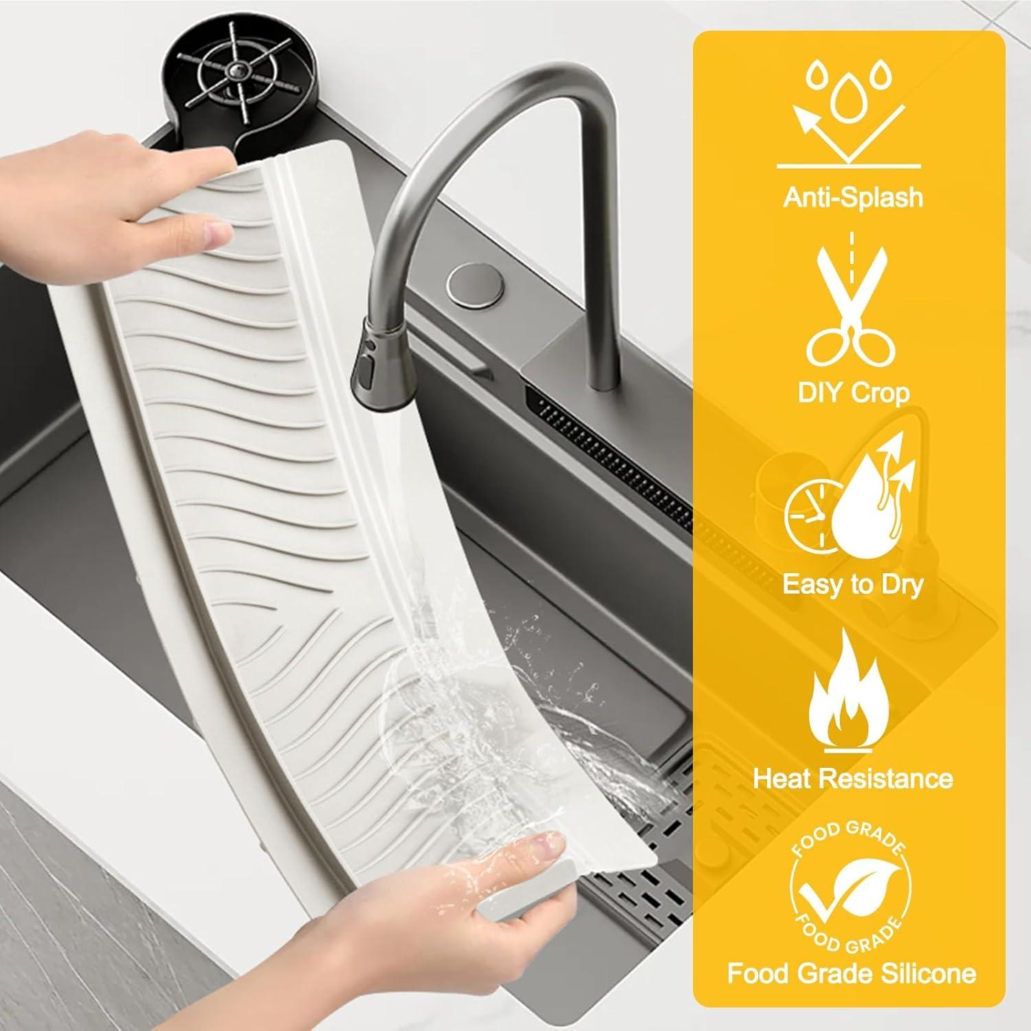 Protector de Borde de Silicona TIKNIK 50.8x10.16cm Beige