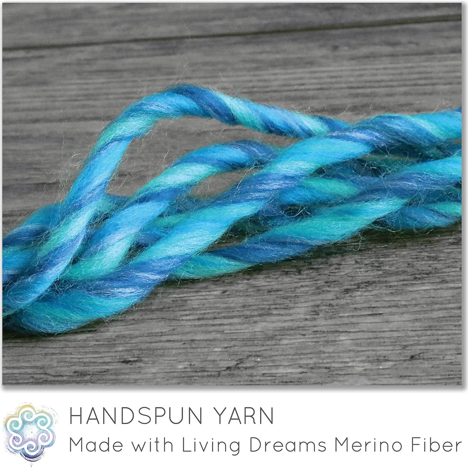 Roving 100% Lana Merino Hilo Living Dreams Bahama Mama 113g