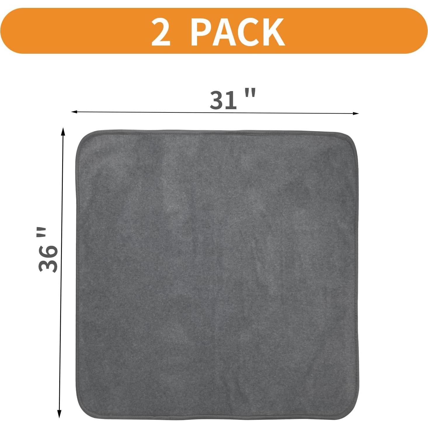 Almohadilla Lavable para Perros LOOBANI 78.74x91.44cm - 2 Paquetes