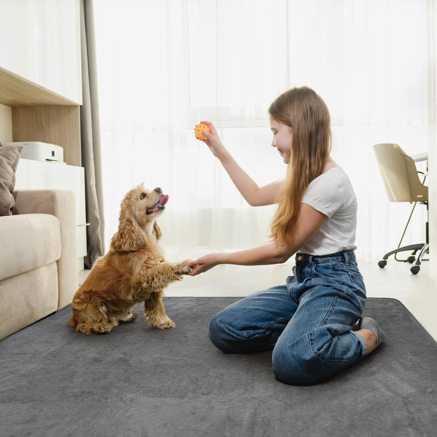 Almohadilla Lavable para Perros LOOBANI 78.74x91.44cm - 2 Paquetes