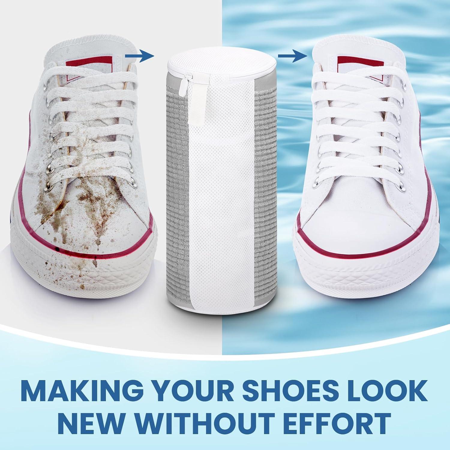 Bolsa de Lavado de Zapatos Reutilizable XSHBG-GY - Gris