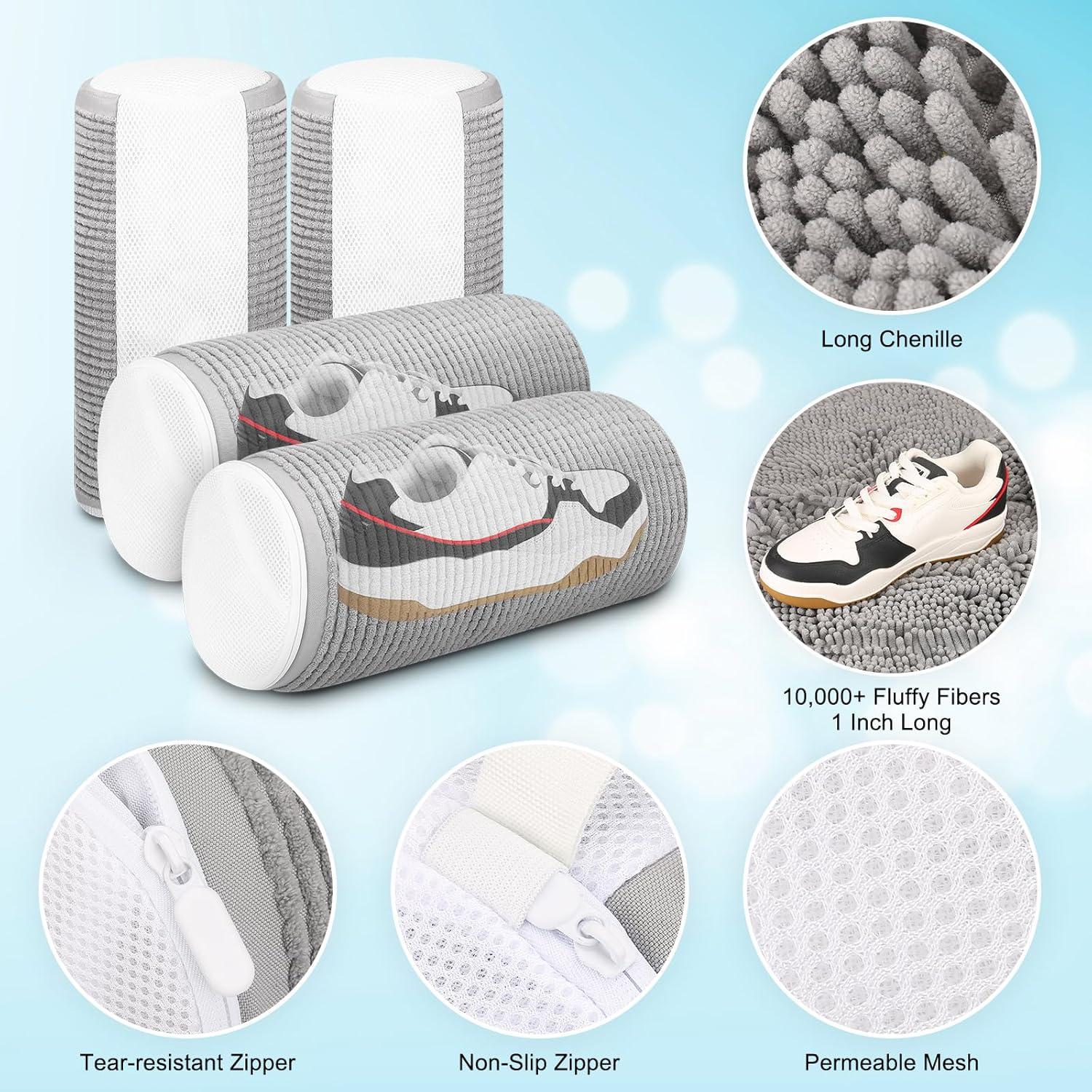 Bolsa de Lavado de Zapatos Reutilizable XSHBG-GY - Gris