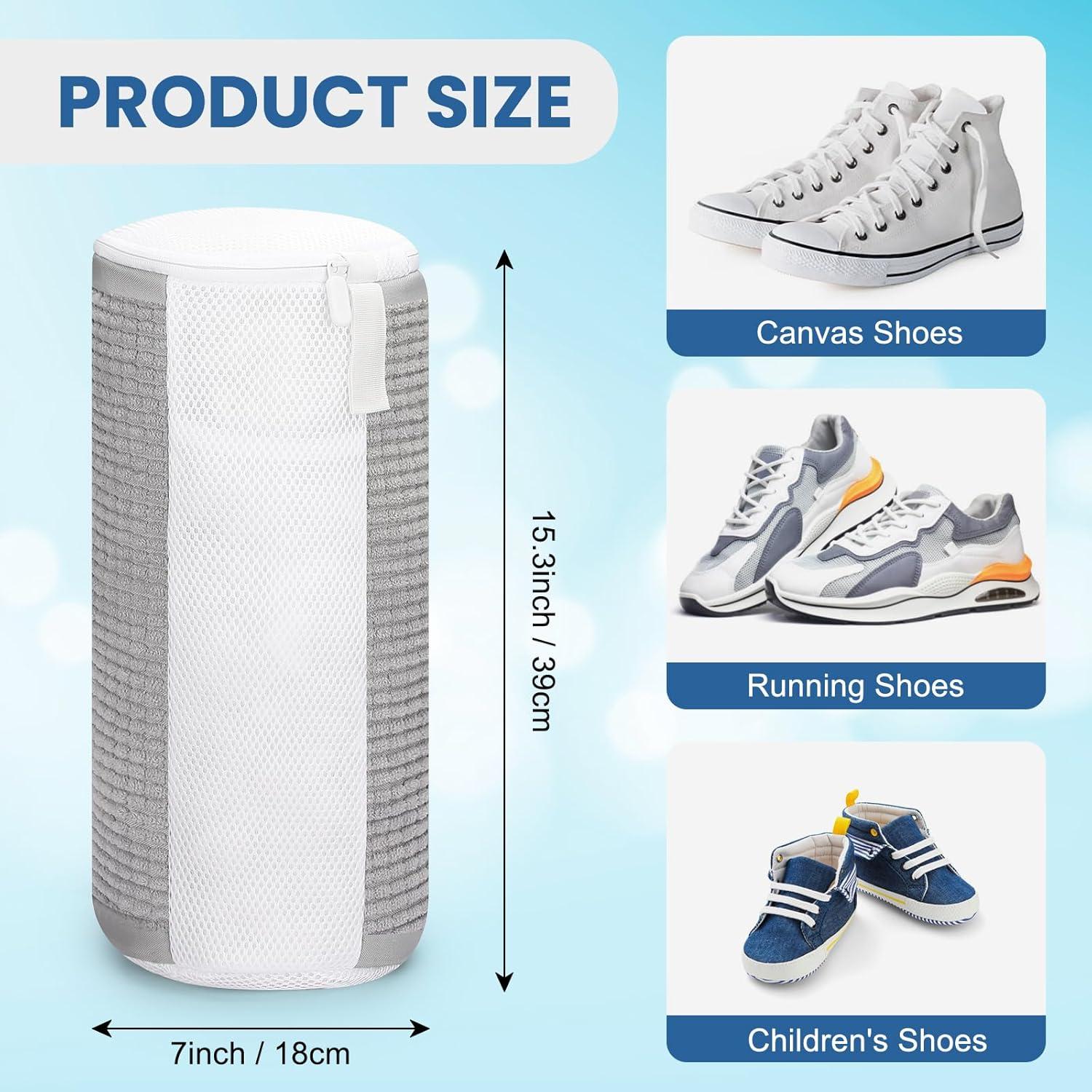 Bolsa de Lavado de Zapatos Reutilizable XSHBG-GY - Gris