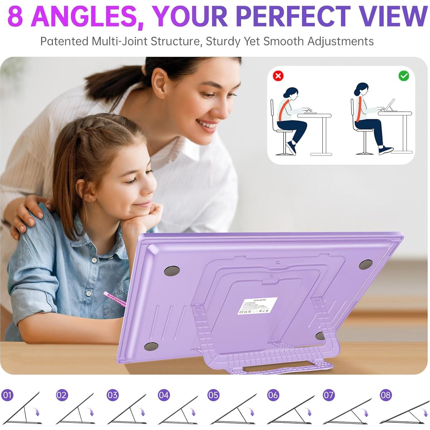 Caja de Luz LED Recargable A3 ZEXALIGHT 2500mAh 8 Niveles