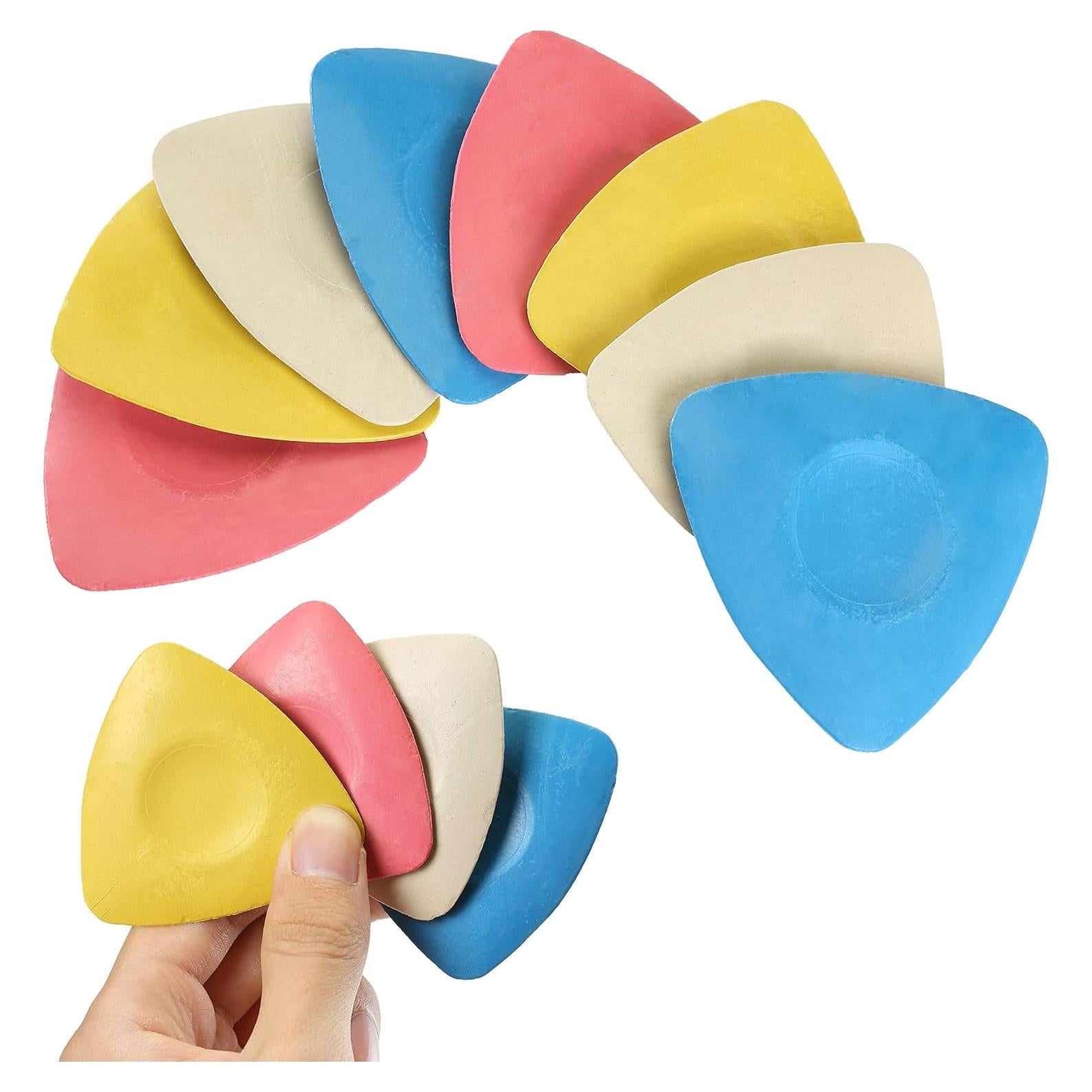 Tiza de Sastre Mr. Pen, Paquete de 8, Lavable, Triangular