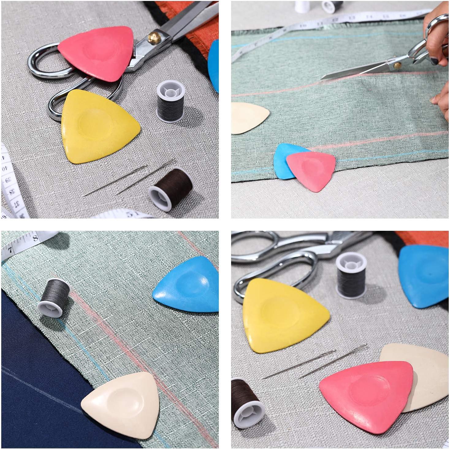 Tiza de Sastre Mr. Pen, Paquete de 8, Lavable, Triangular